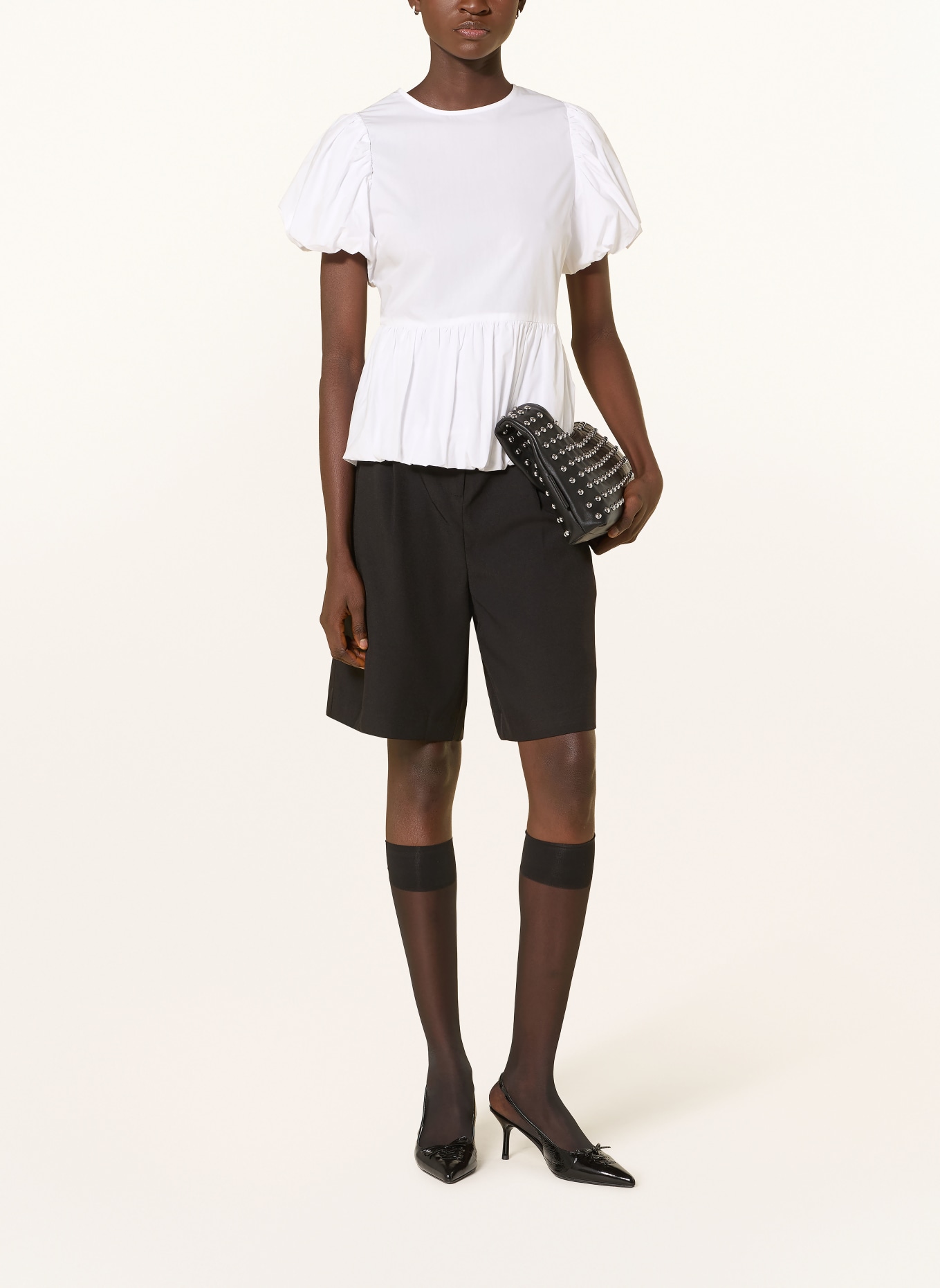 CPH MUSE Blusenshirt CMPOPELINE: WEISS