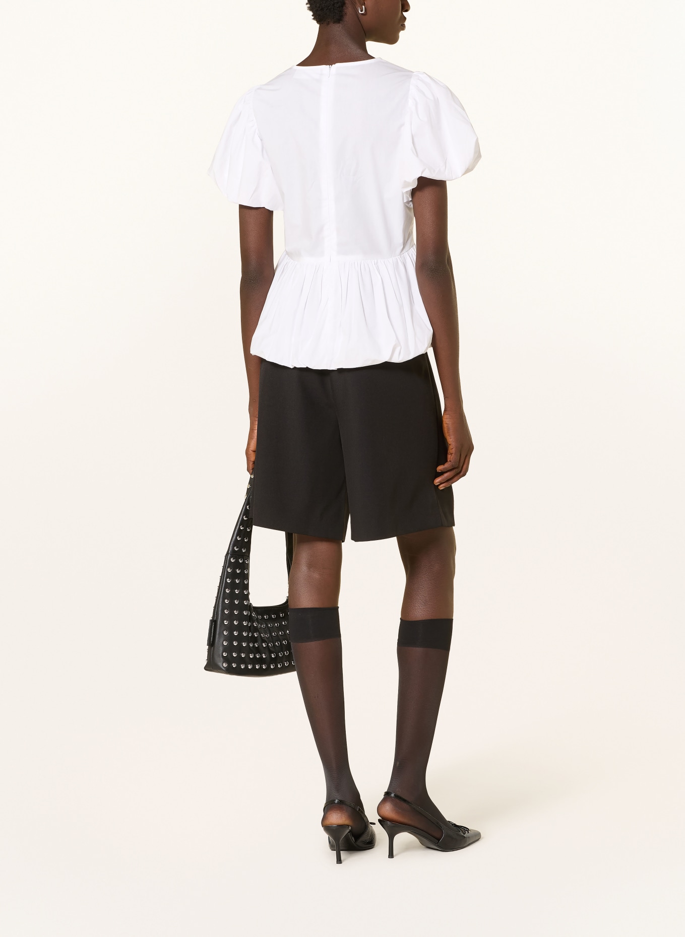 CPH MUSE Blusenshirt CMPOPELINE: WEISS