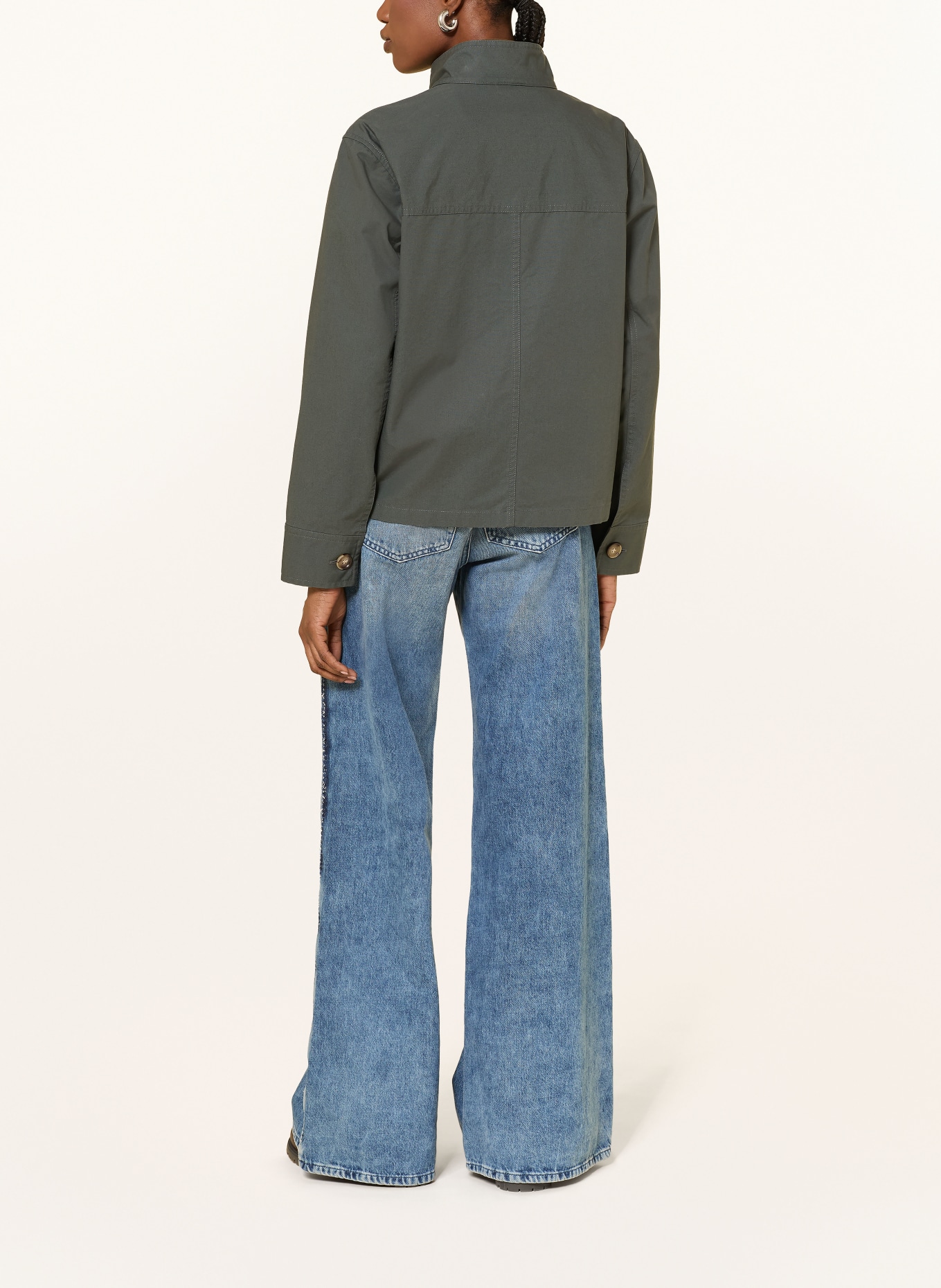 WOOLRICH Overjacket: GRÜN