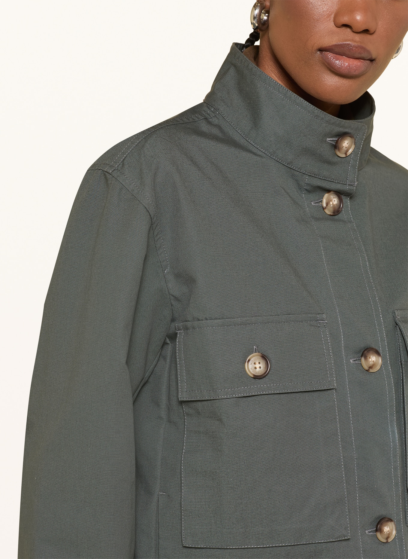 WOOLRICH Overjacket: GRÜN