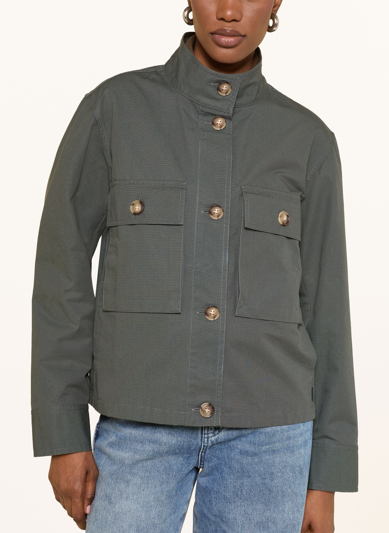 WOOLRICH Overjacket: GRÜN