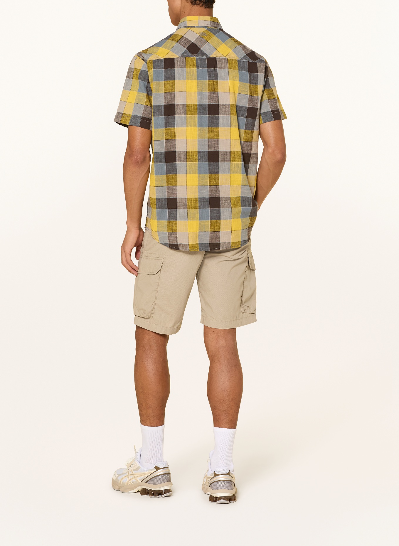 camel active Szorty cargo HOUSTON o regularnym kroju: BEŻOWY