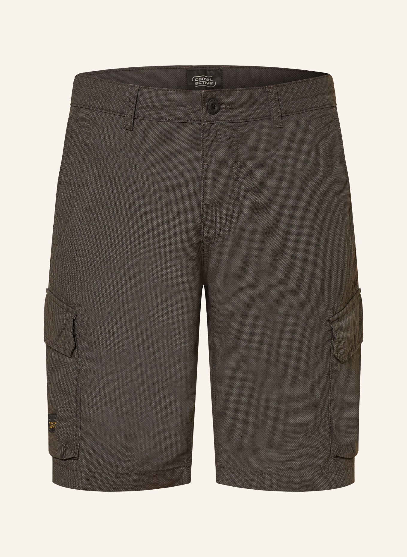 camel active Szorty cargo HOUSTON o regularnym kroju: CZIEMNOSZARY