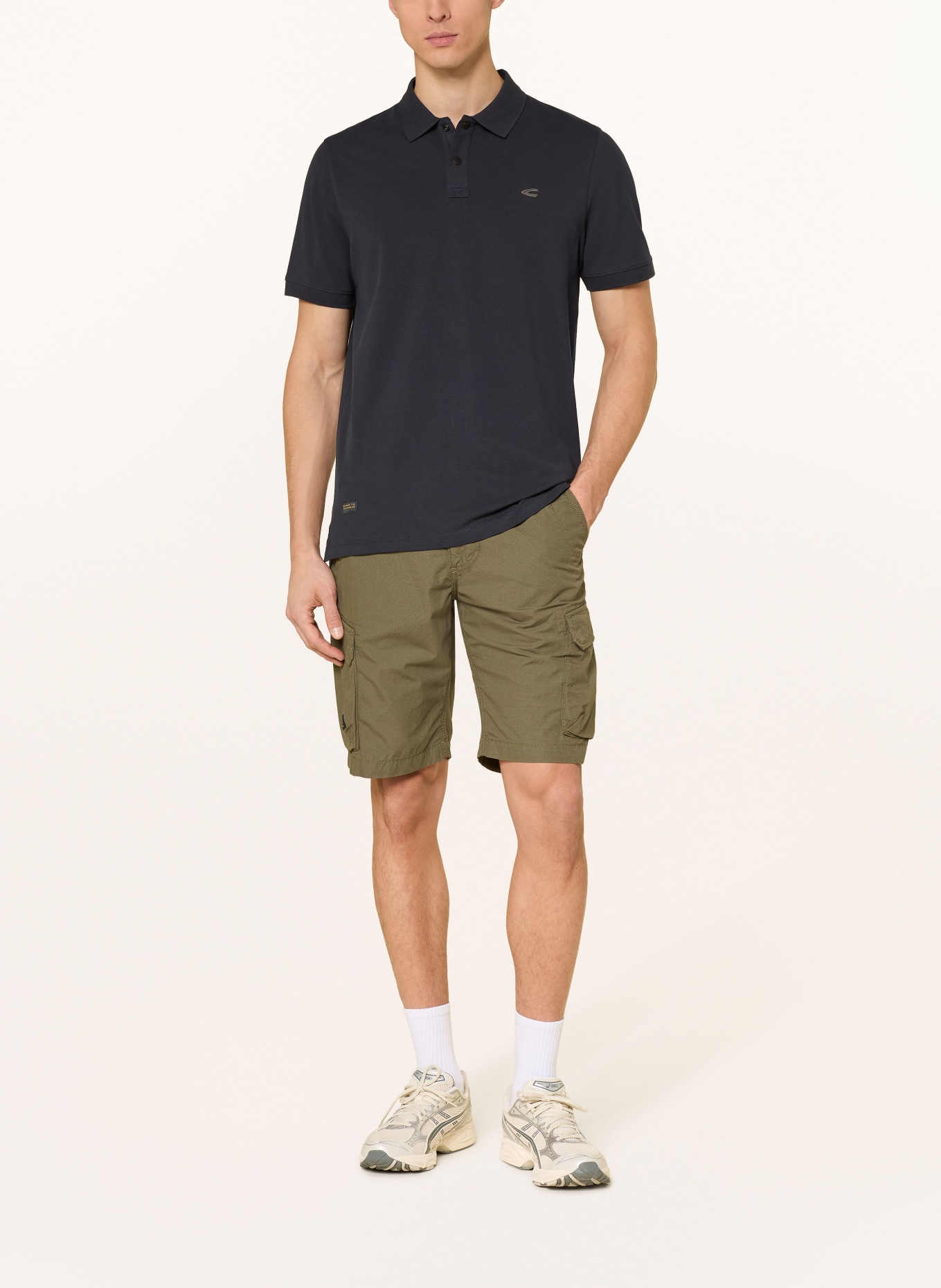 camel active Szorty cargo HOUSTON o regularnym kroju: KHAKI