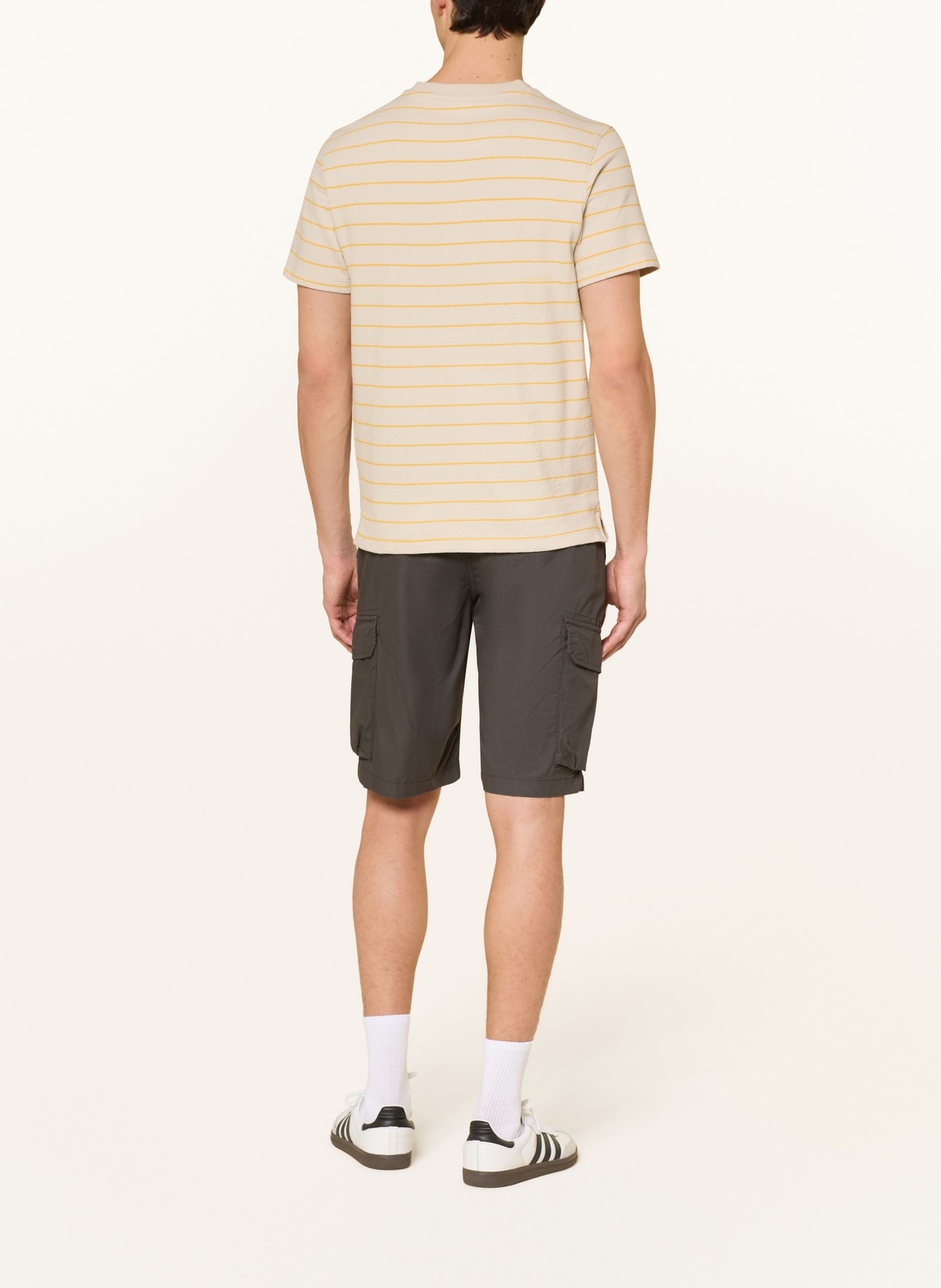 camel active Koszulka: SZARY / CIEMNOŻÓŁTY