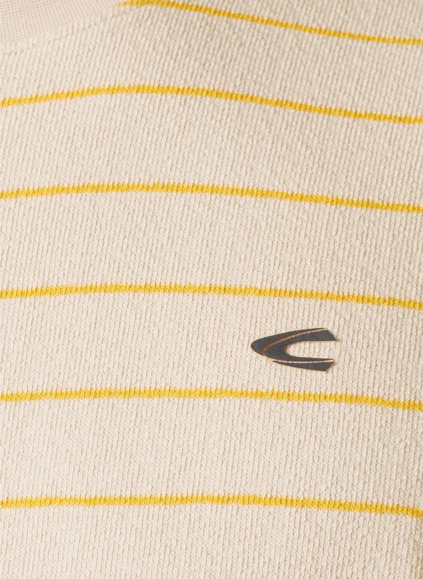 camel active Koszulka: SZARY / CIEMNOŻÓŁTY