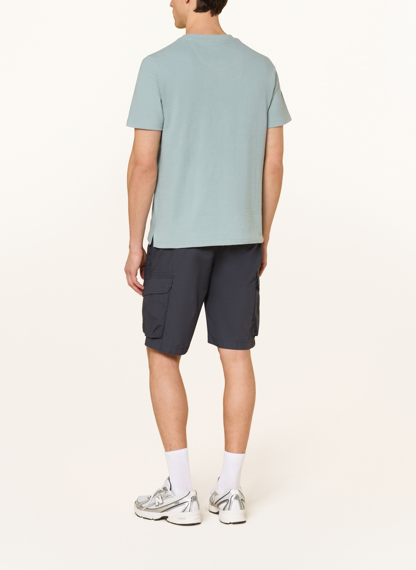 camel active T-Shirt aus Frottee: PETROL