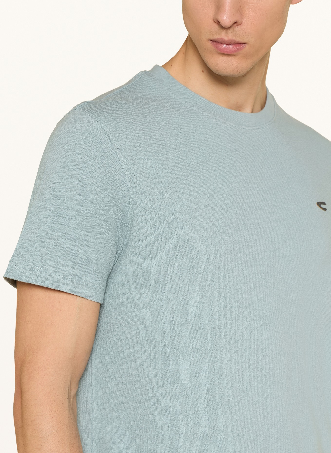 camel active T-Shirt aus Frottee: PETROL