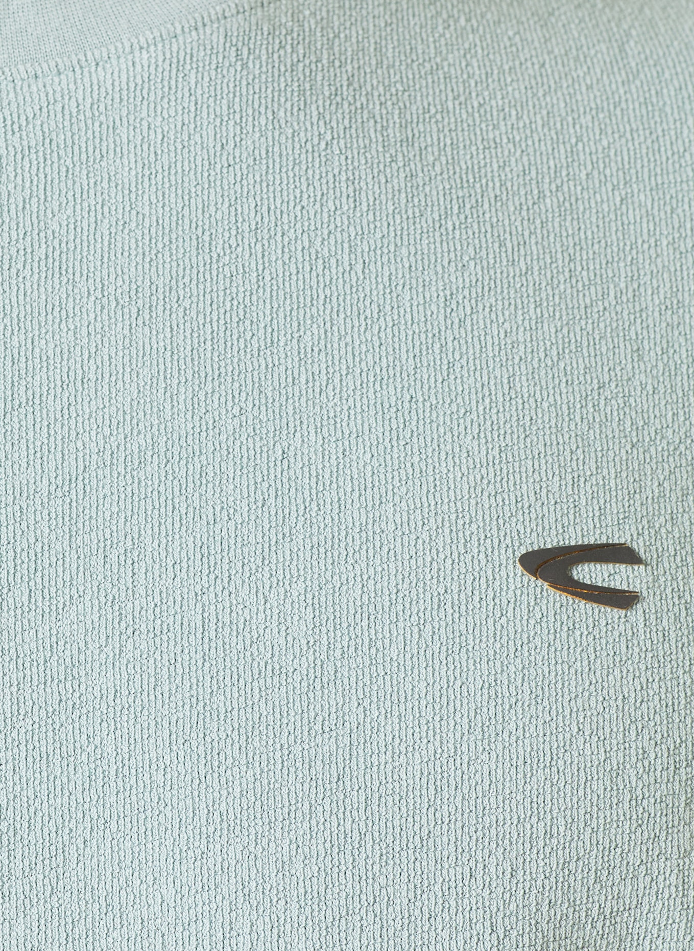 camel active T-Shirt aus Frottee: PETROL