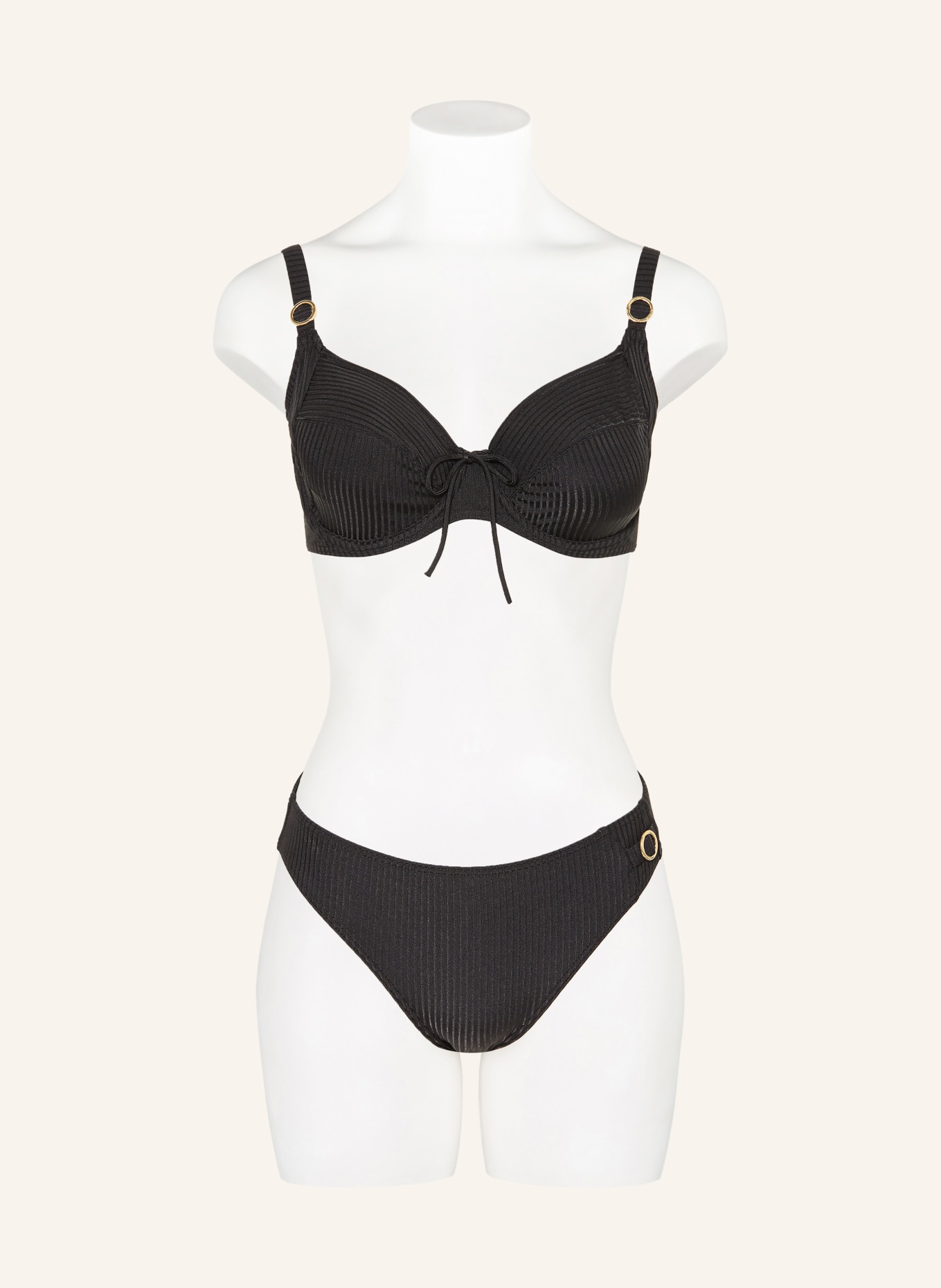 PrimaDonna DELRAY underwire bikini top: BLACK