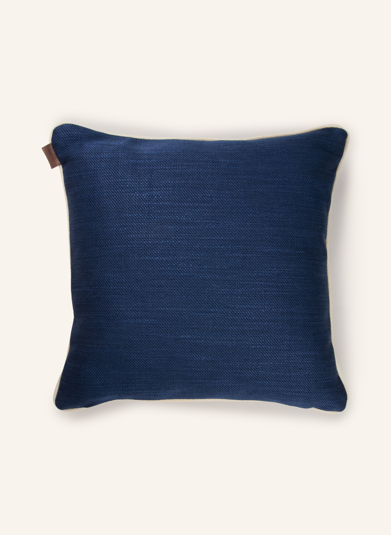 ETRO Home Sierkussens: DONKERBLAUW / CRÈME