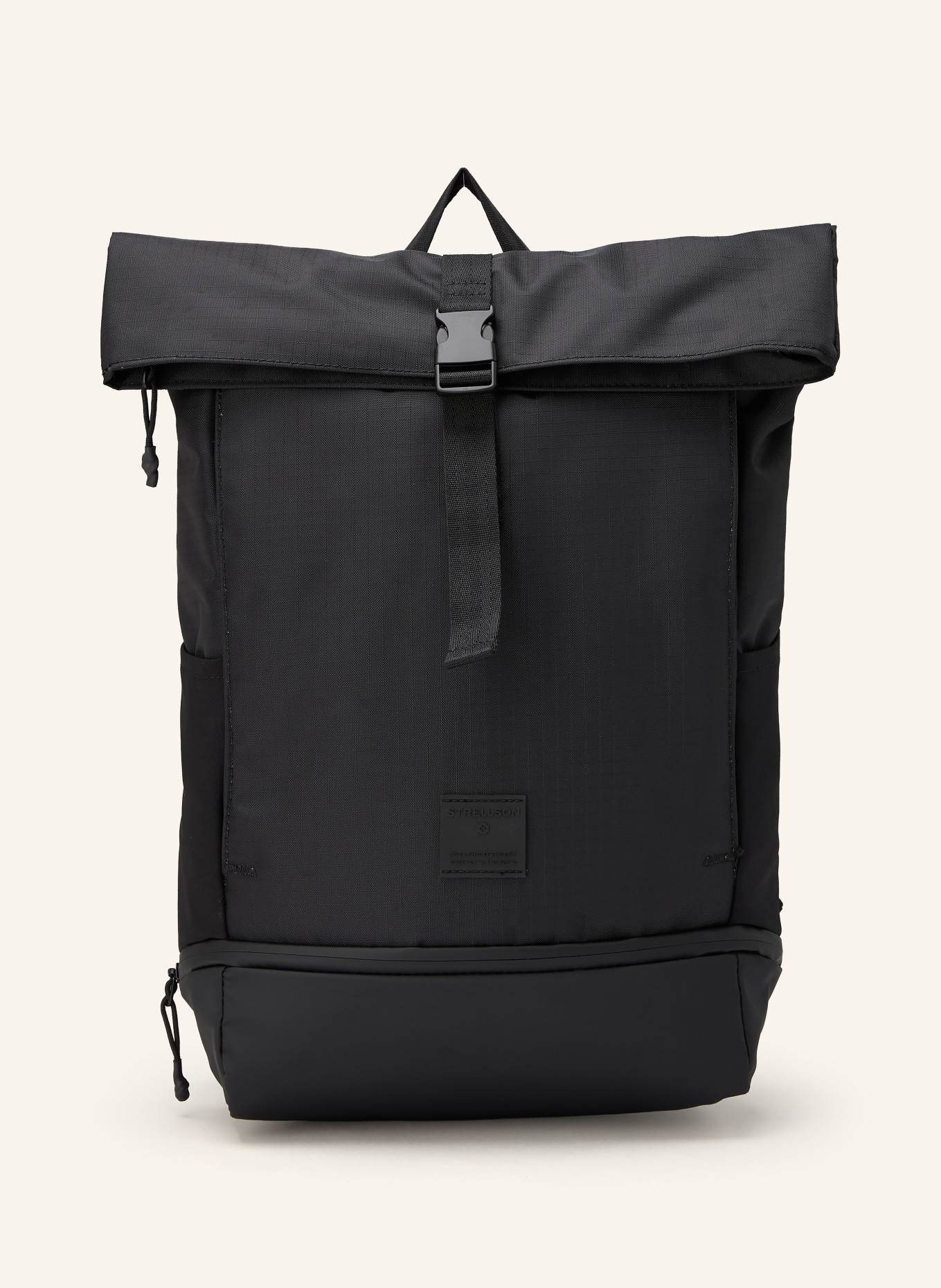 STRELLSON Rucksack NEW HAM EDDIE mit Laptop-Fach: SCHWARZ