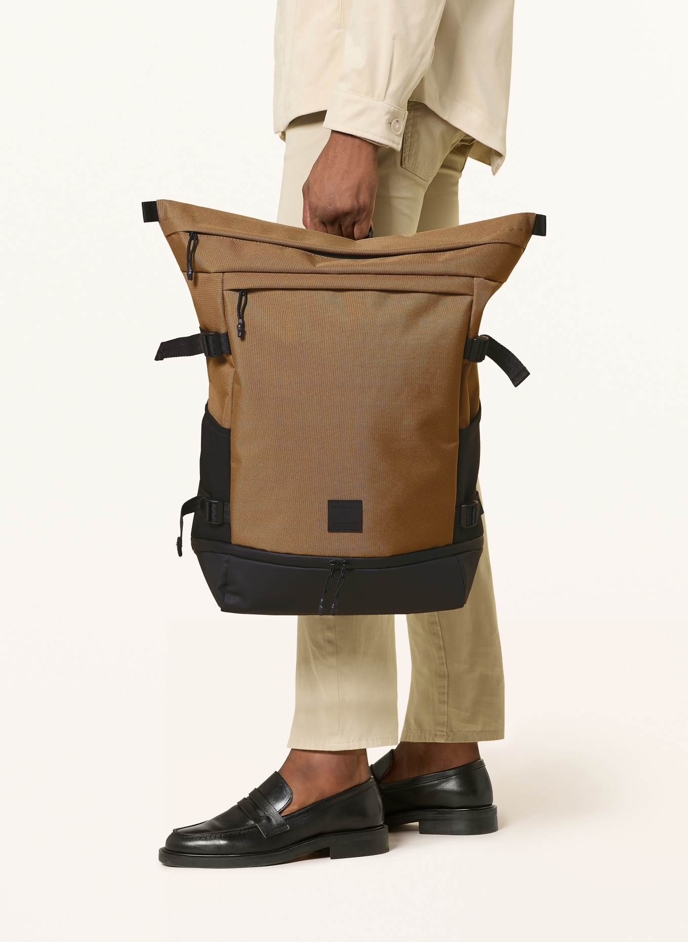 STRELLSON Plecak NEW HAM SEBASTIAN: BRĄZOWY