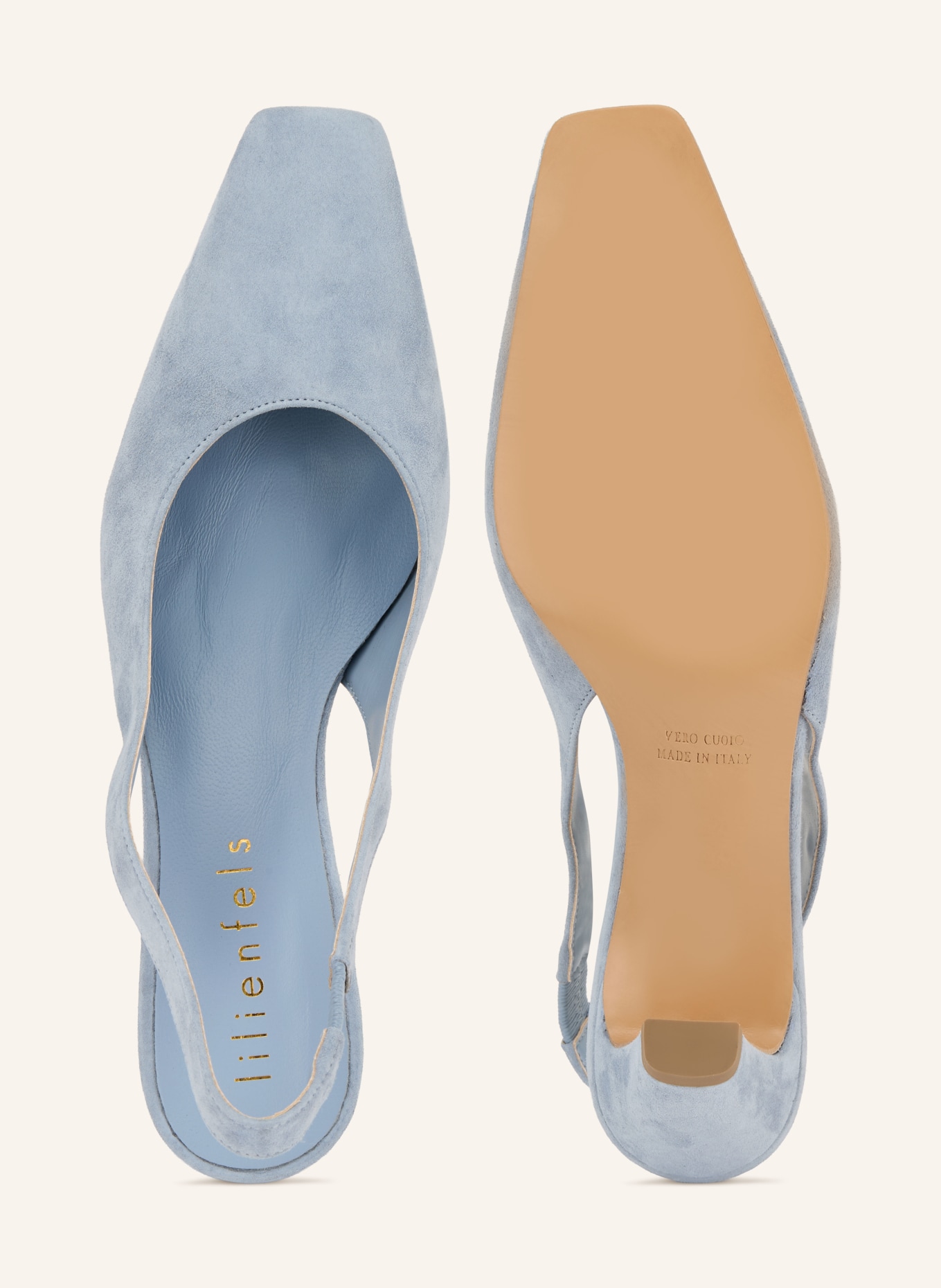 lilienfels Slingpumps: BLAU