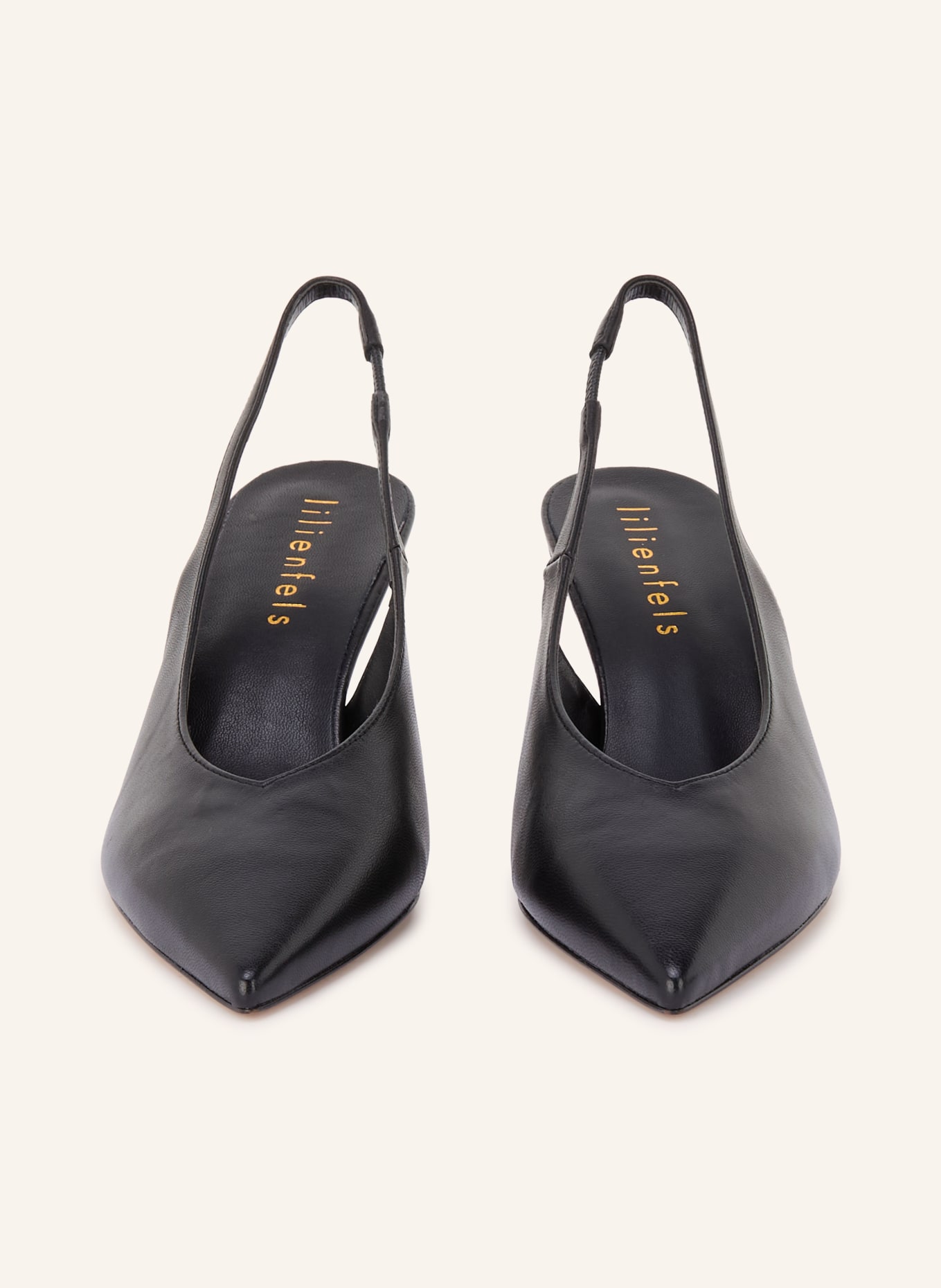 lilienfels Czółenka z paskiem: CZARNY