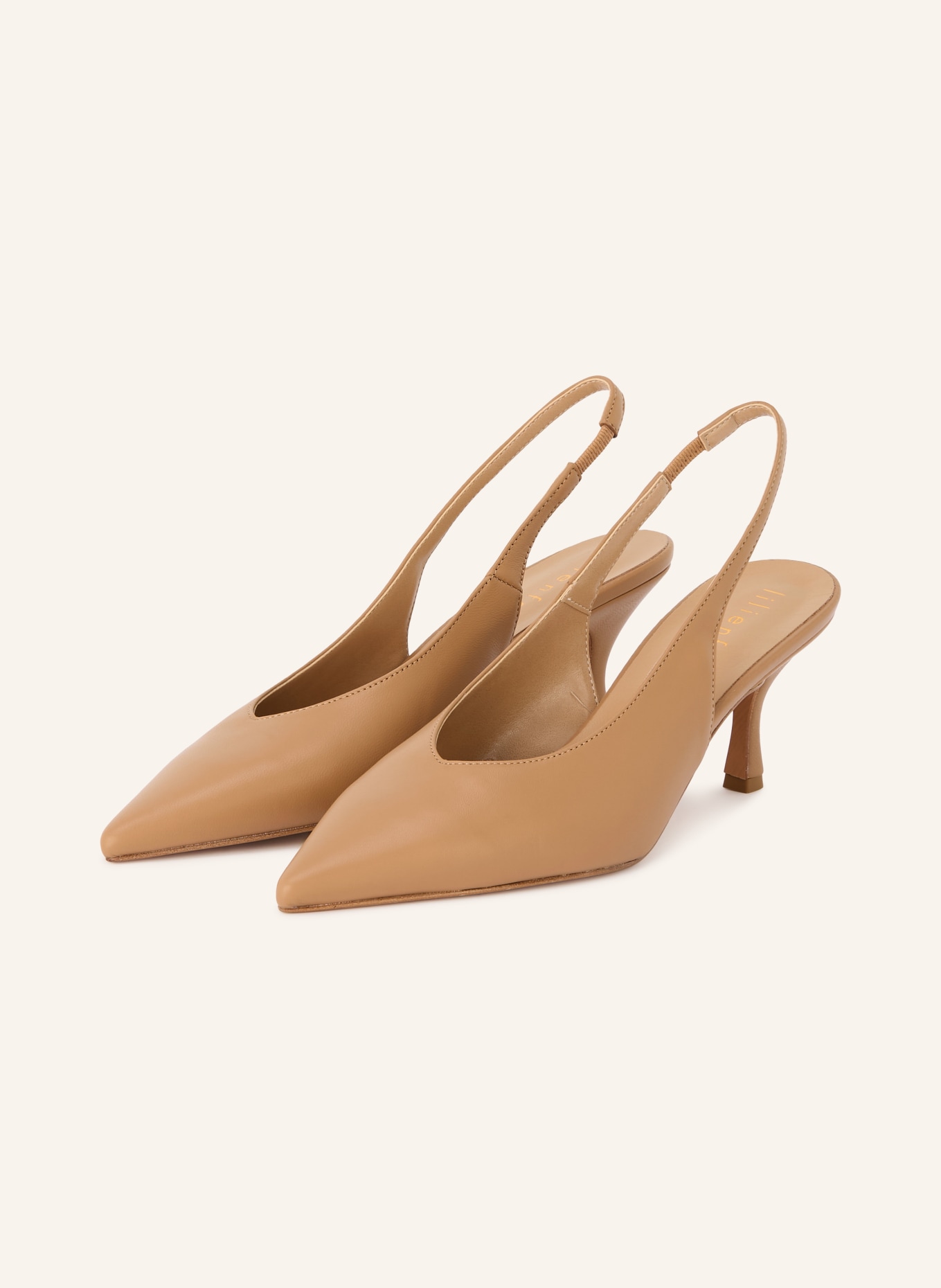 lilienfels Slingpumps: HELLBRAUN