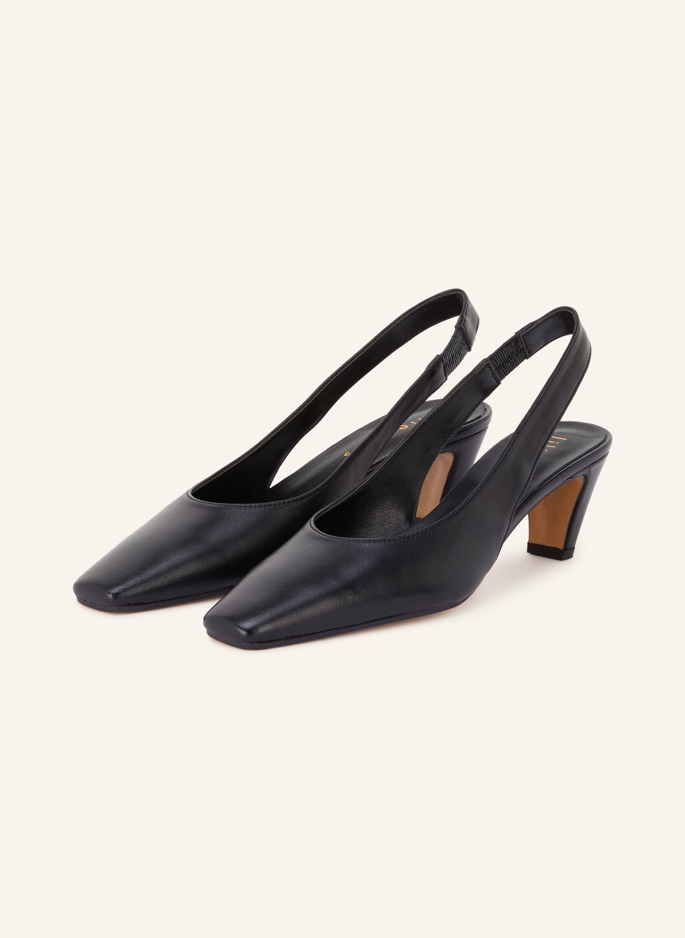 lilienfels Slingpumps: SCHWARZ