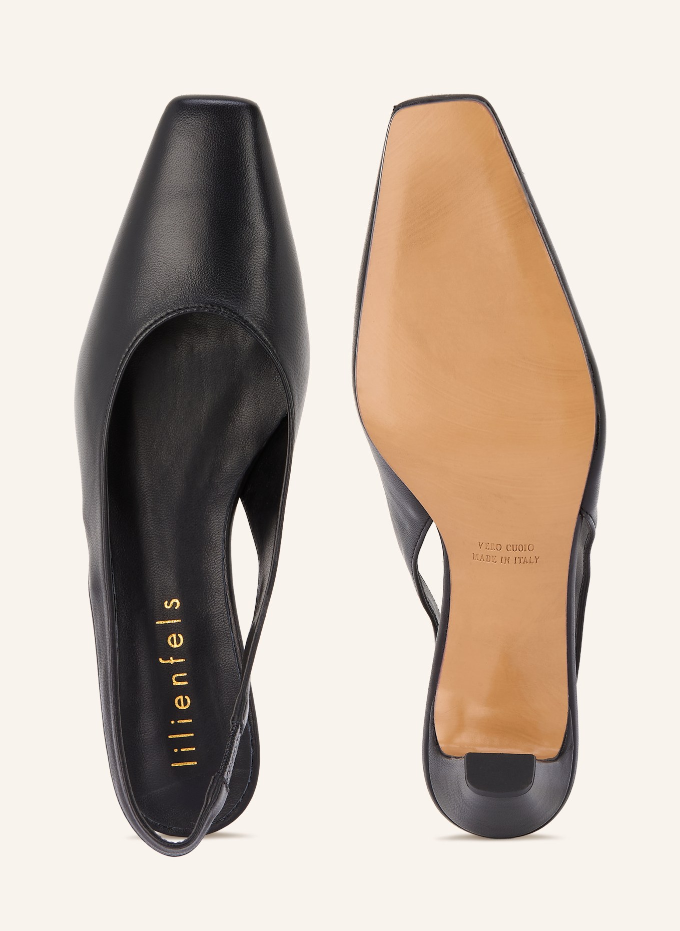 lilienfels Slingpumps: SCHWARZ