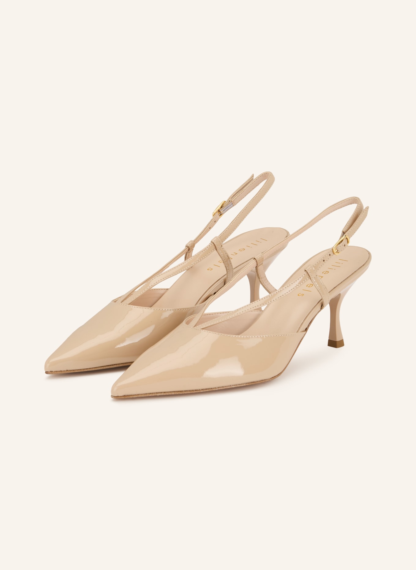 lilienfels Slingpumps: BEIGE