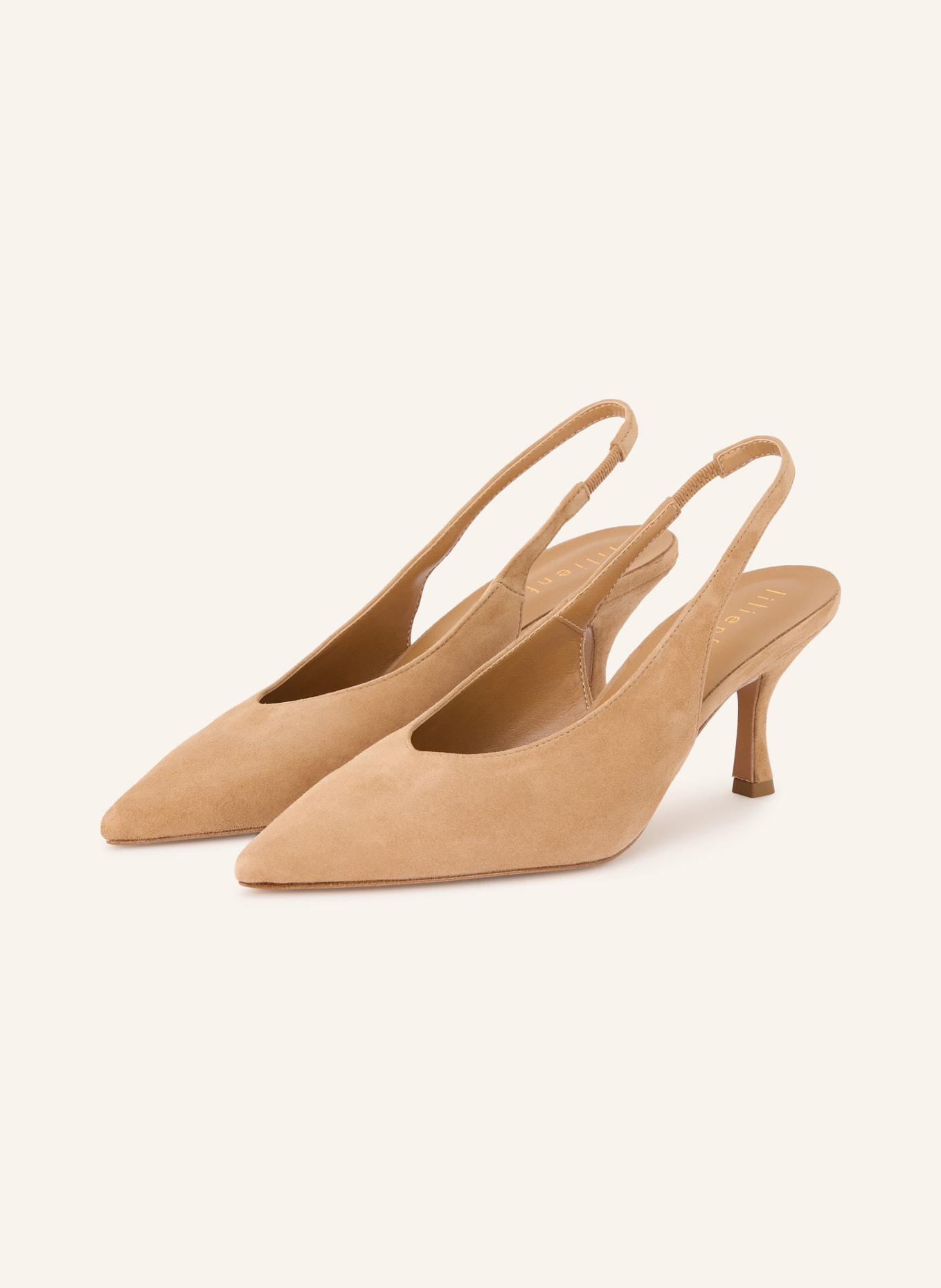 lilienfels Slingpumps: HELLBRAUN