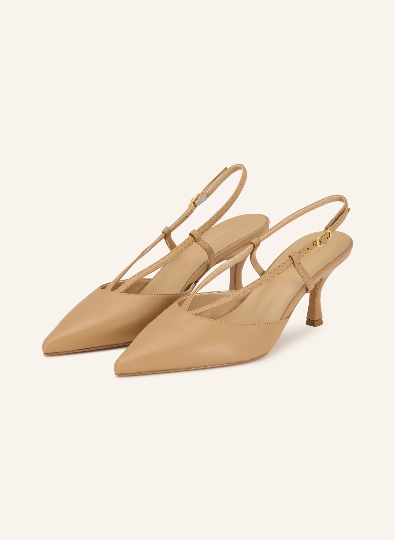 lilienfels Slingpumps: CAMEL
