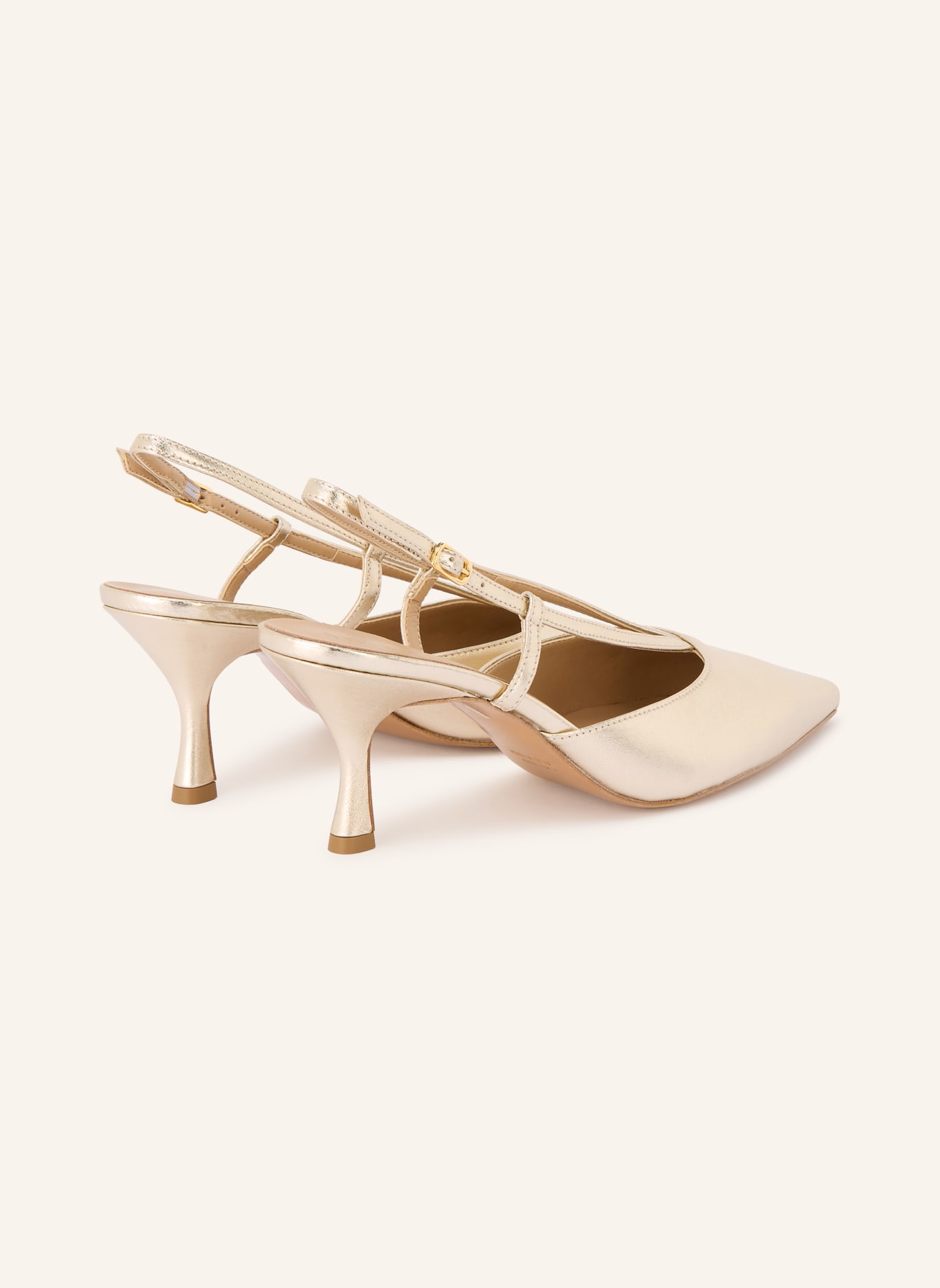lilienfels Slingpumps: GOLD