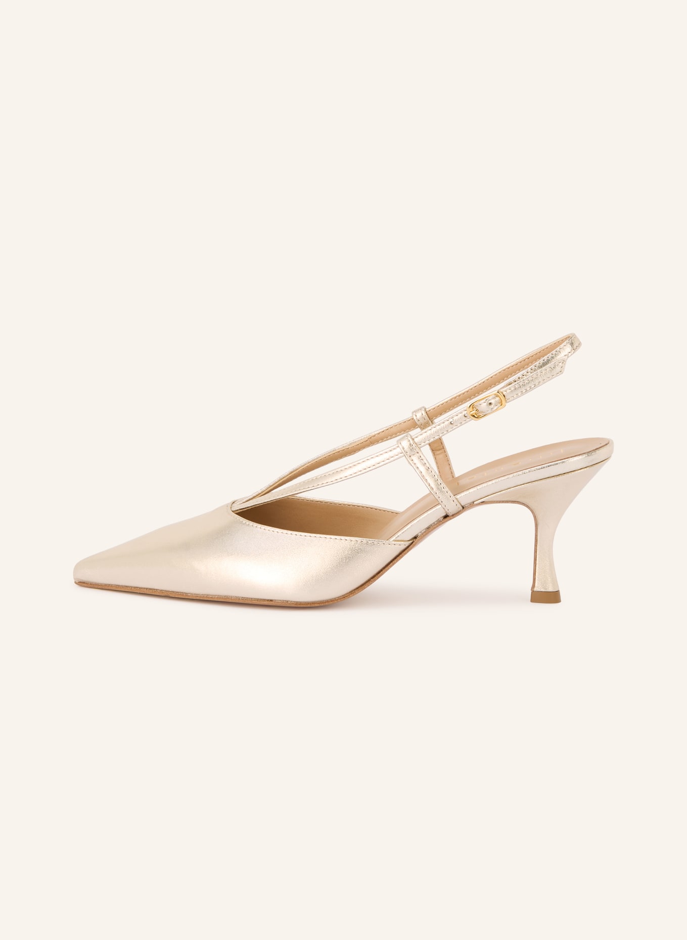 lilienfels Slingpumps: GOLD
