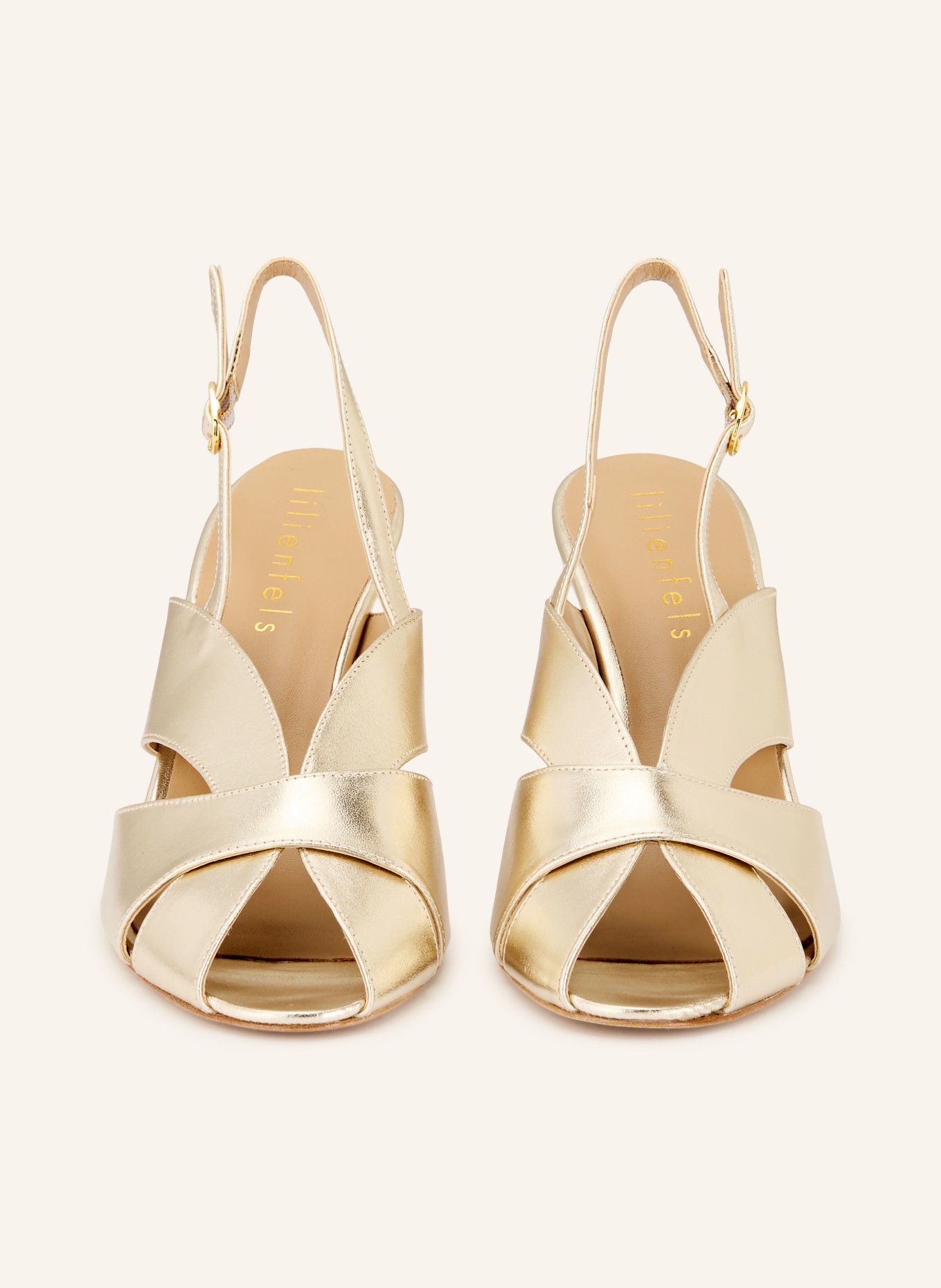 lilienfels Slingpumps: GOLD