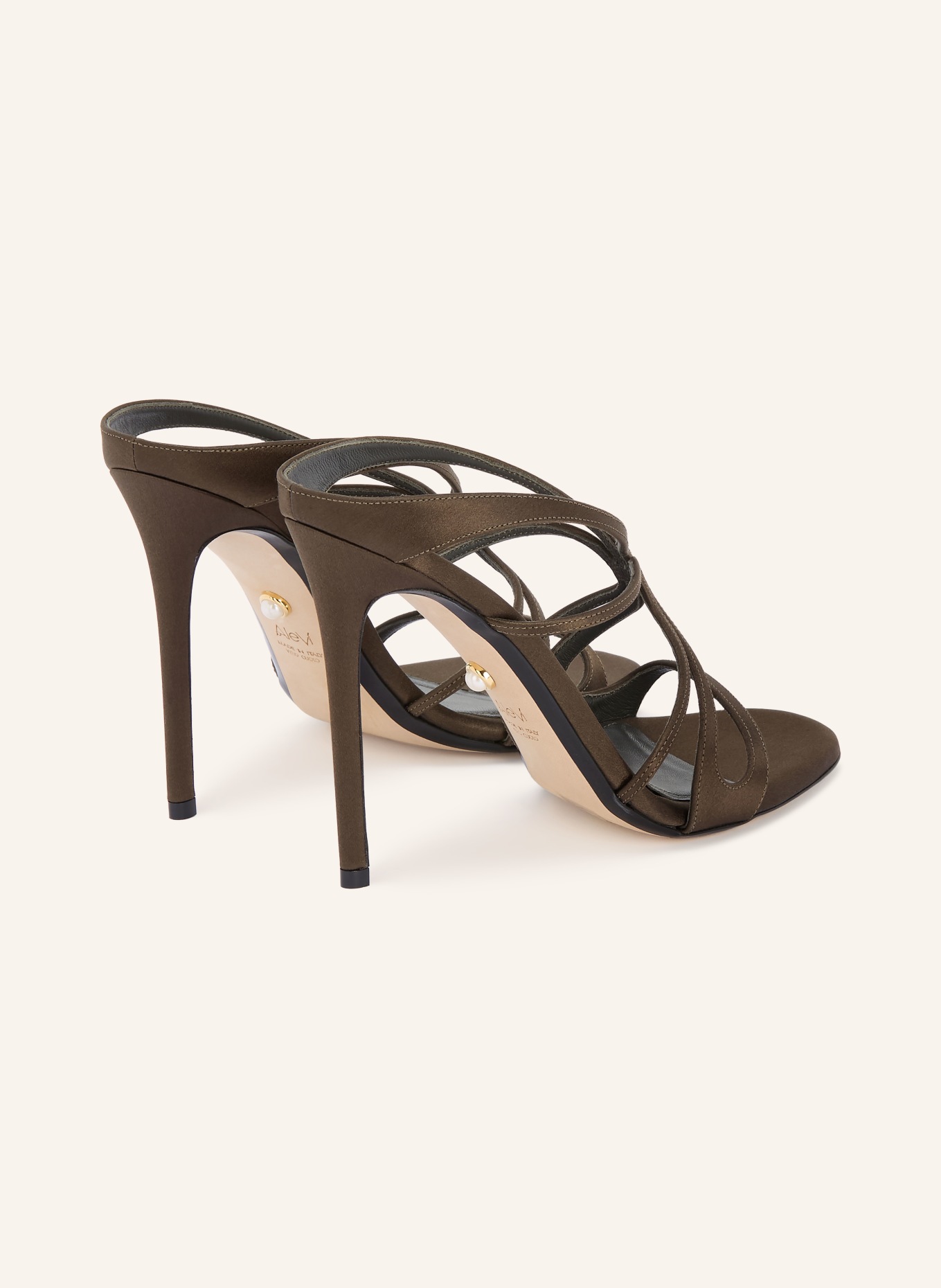 ALEVI MONY mules: KHAKI