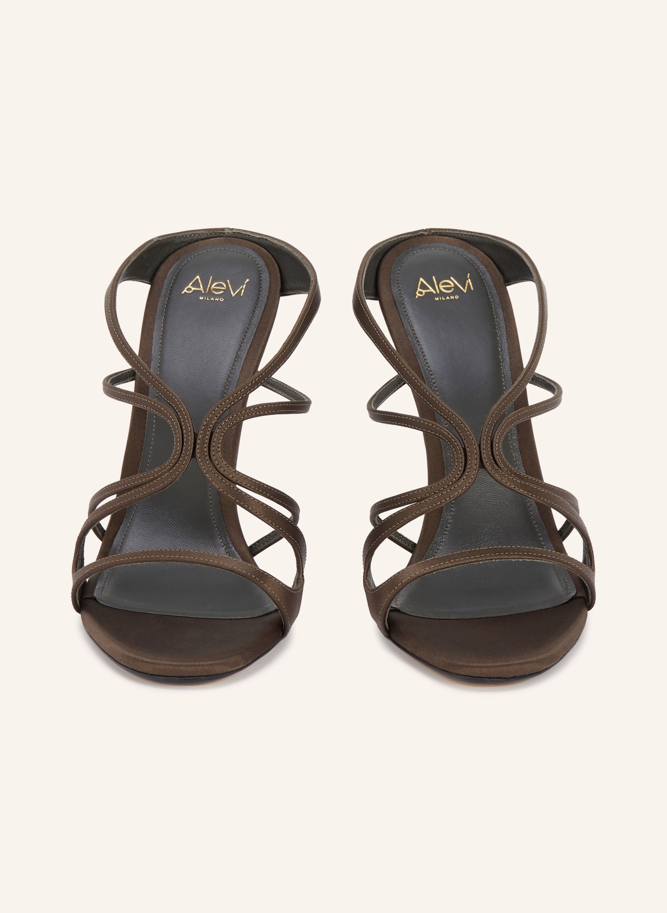 ALEVI MONY mules: KHAKI