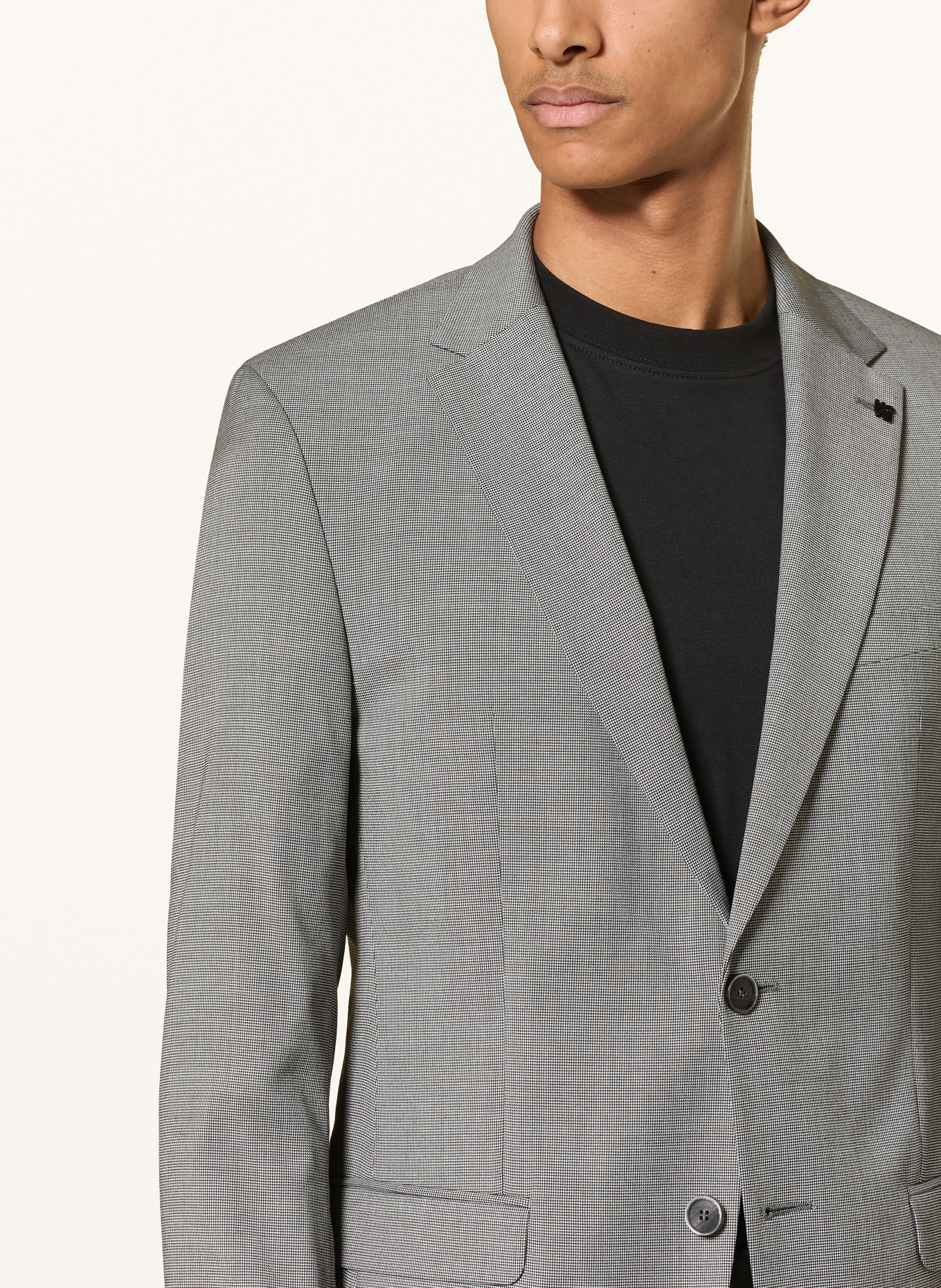 DIGEL move Pak ANTHONY Slim Fit: ZWART / WIT