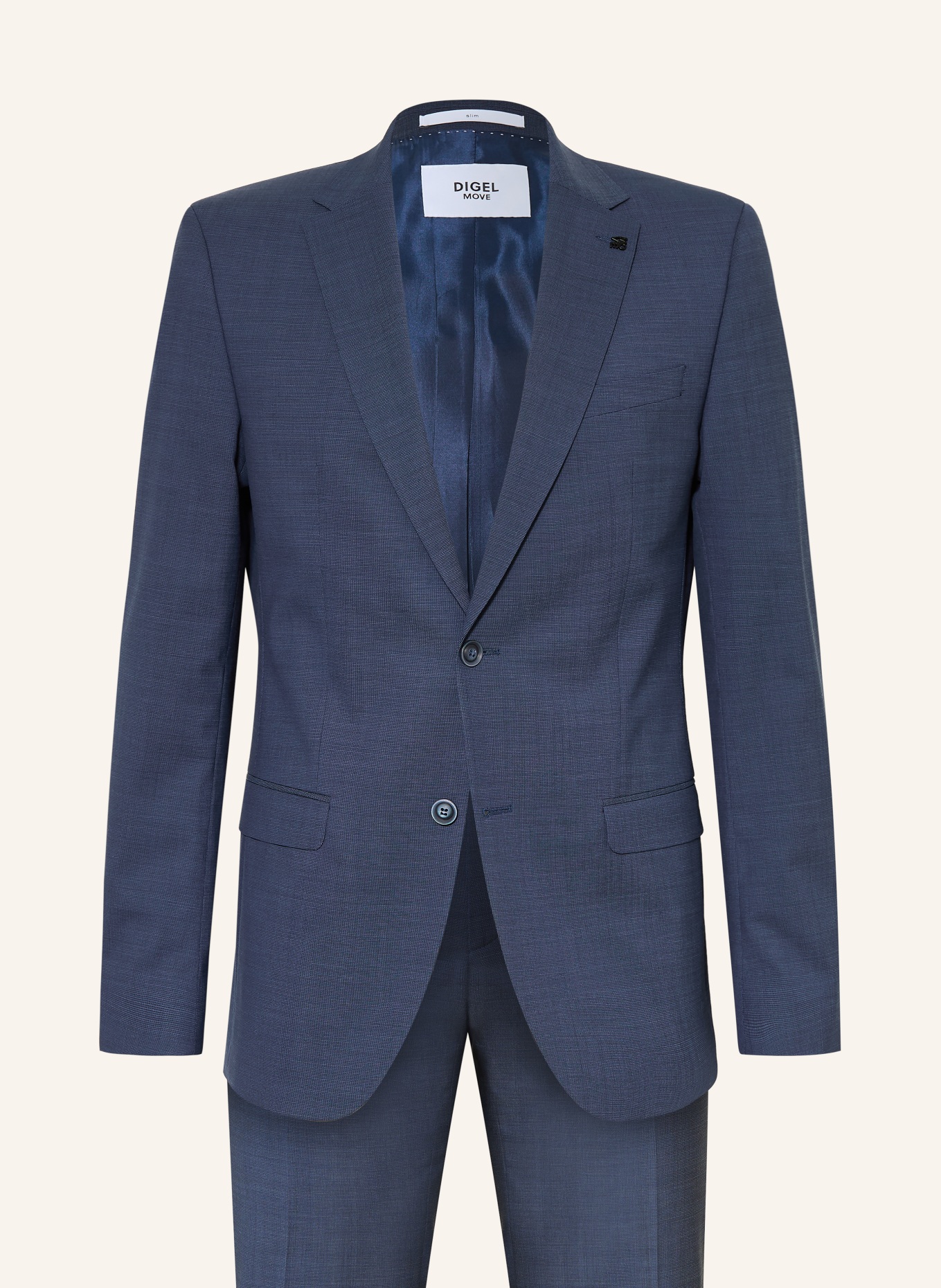 DIGEL move Anzug ANTHONY Slim Fit: BLAU