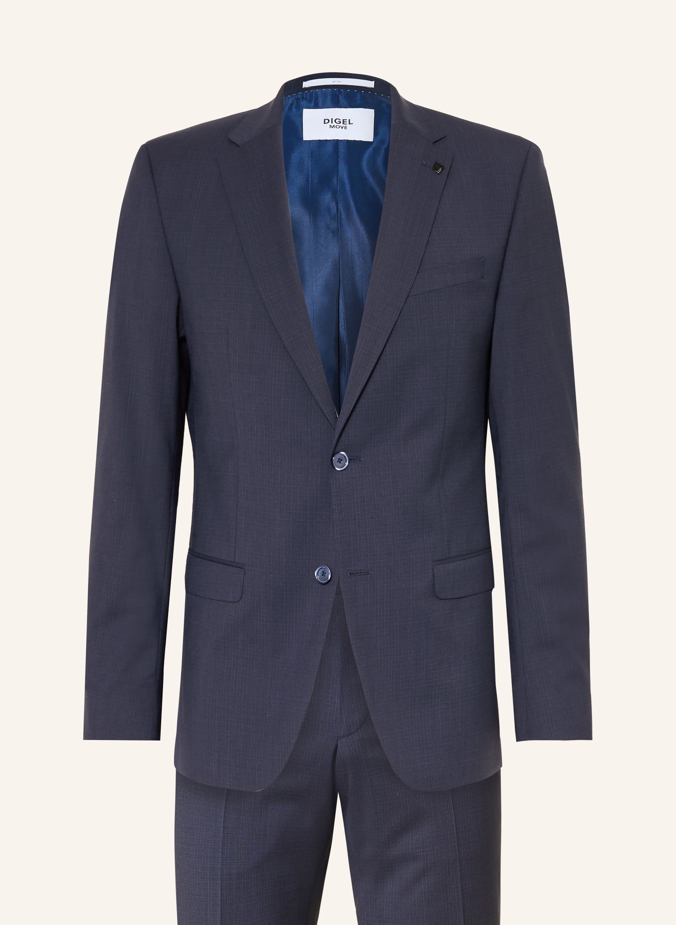 DIGEL move ANTHONY Slim Fit Suit: DARK BLUE