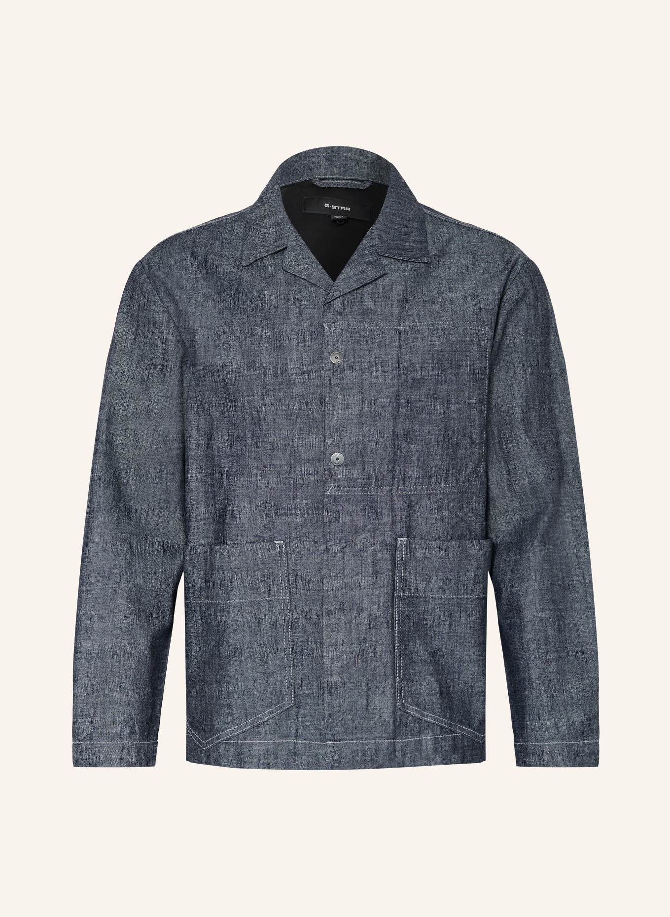 G-Star Dżinsowa koszula MARSEILLE: GRANATOWY