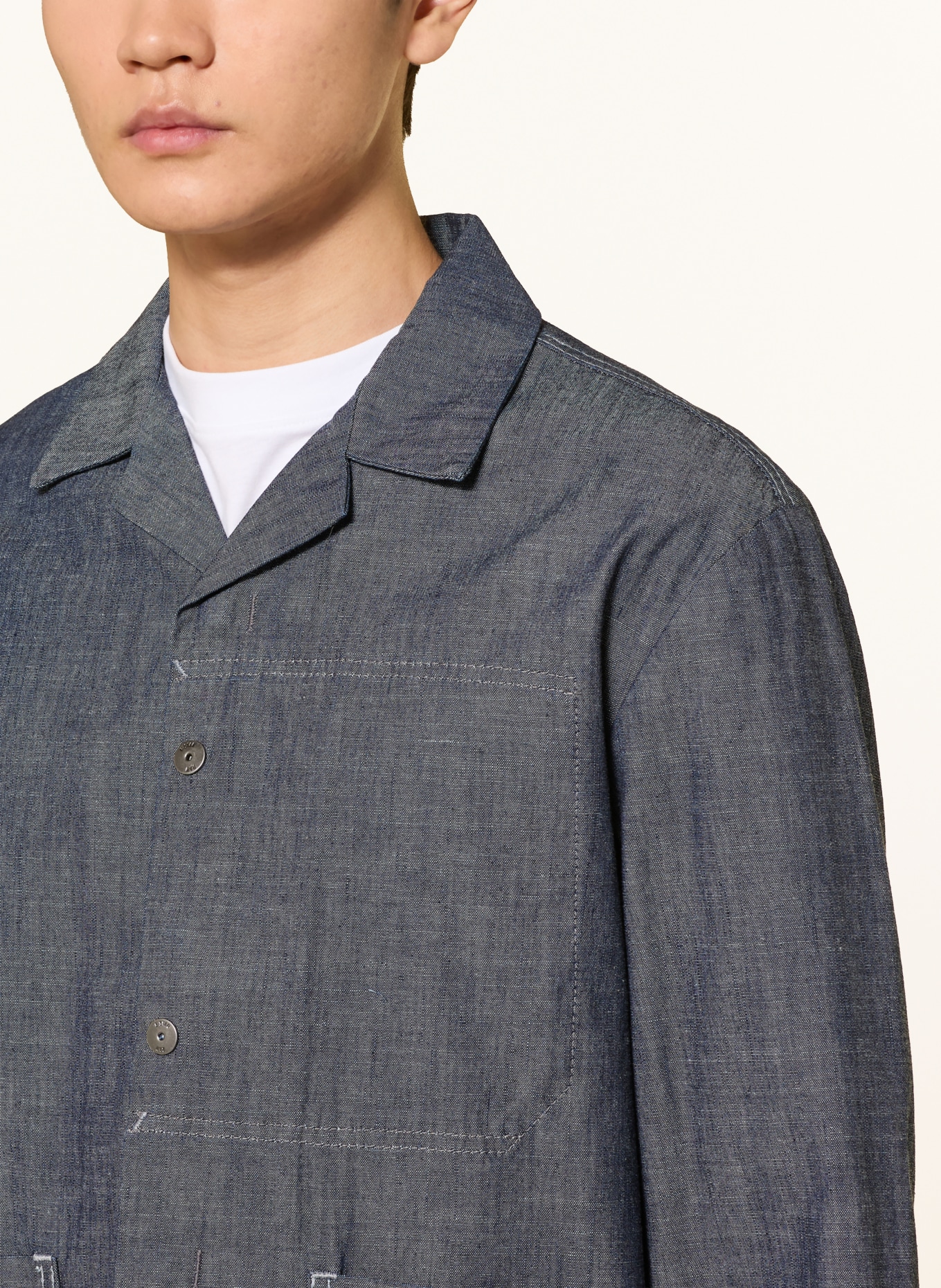 G-Star Dżinsowa koszula MARSEILLE: GRANATOWY