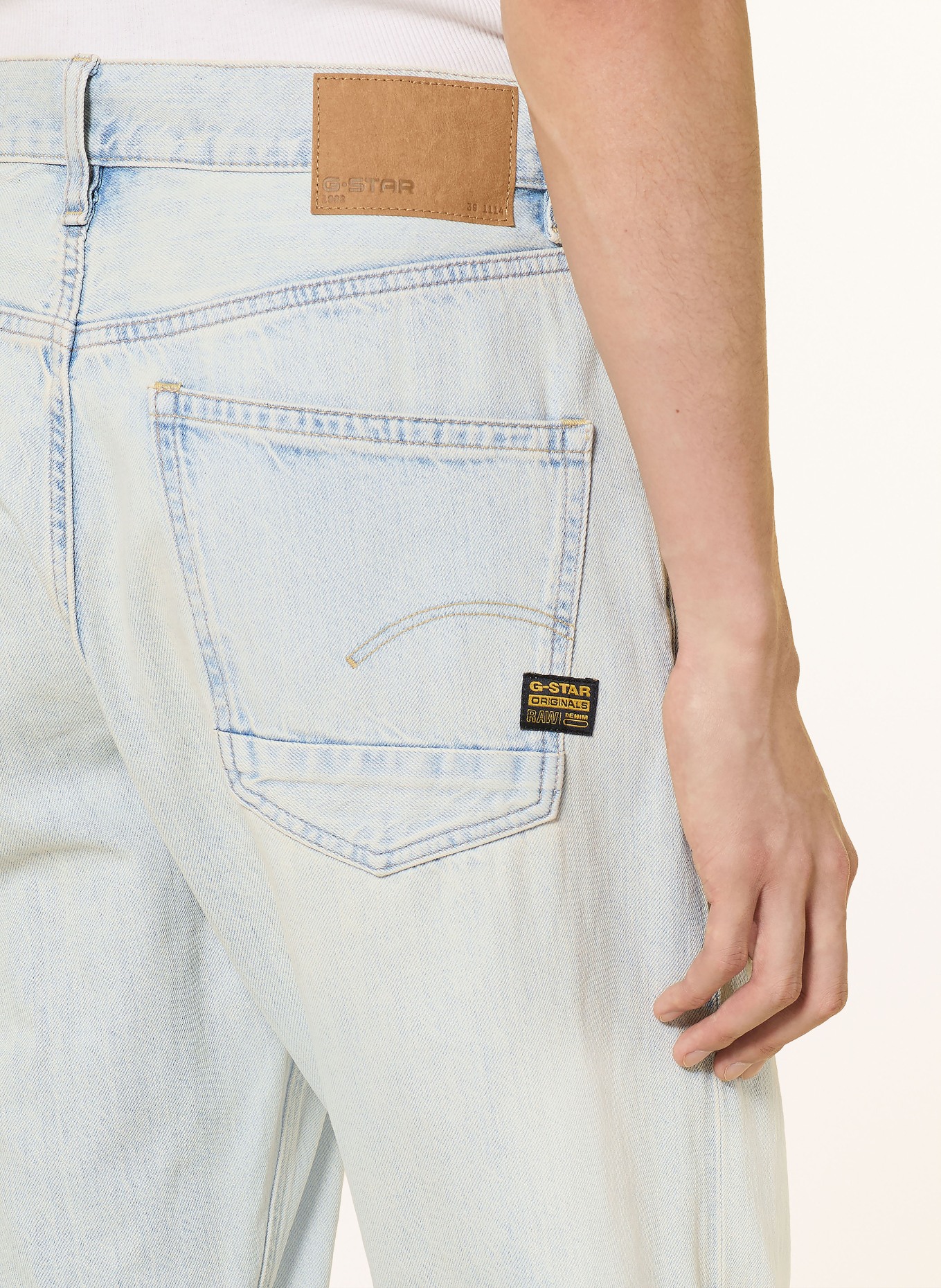 G-Star Dżinsy DAKOTA Regular Straight Fit: J072 sun faded graphite blue