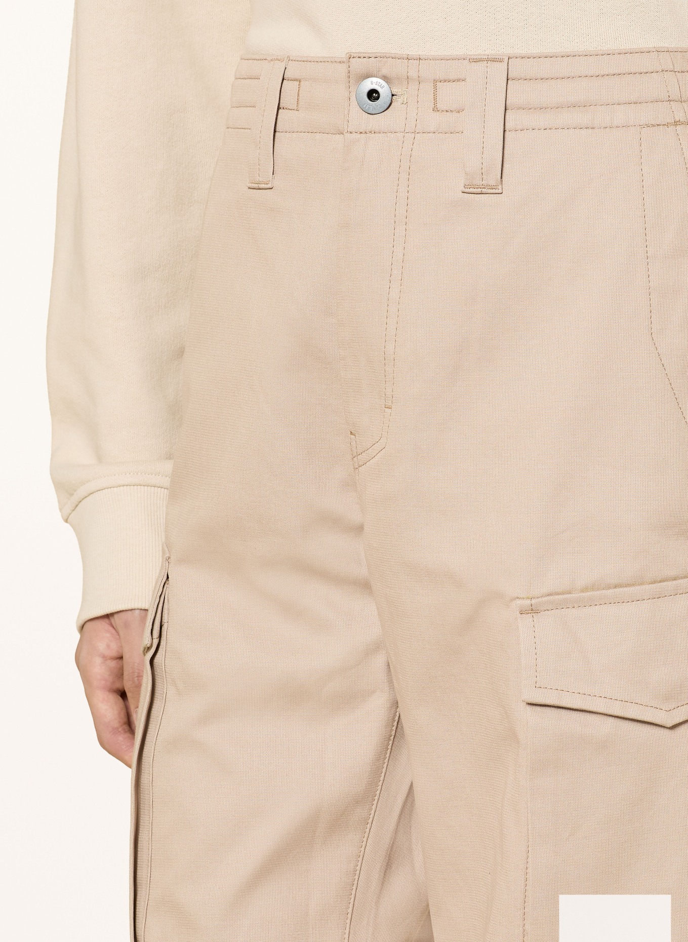 G-Star Cargoshorts Regular Fit: BEIGE