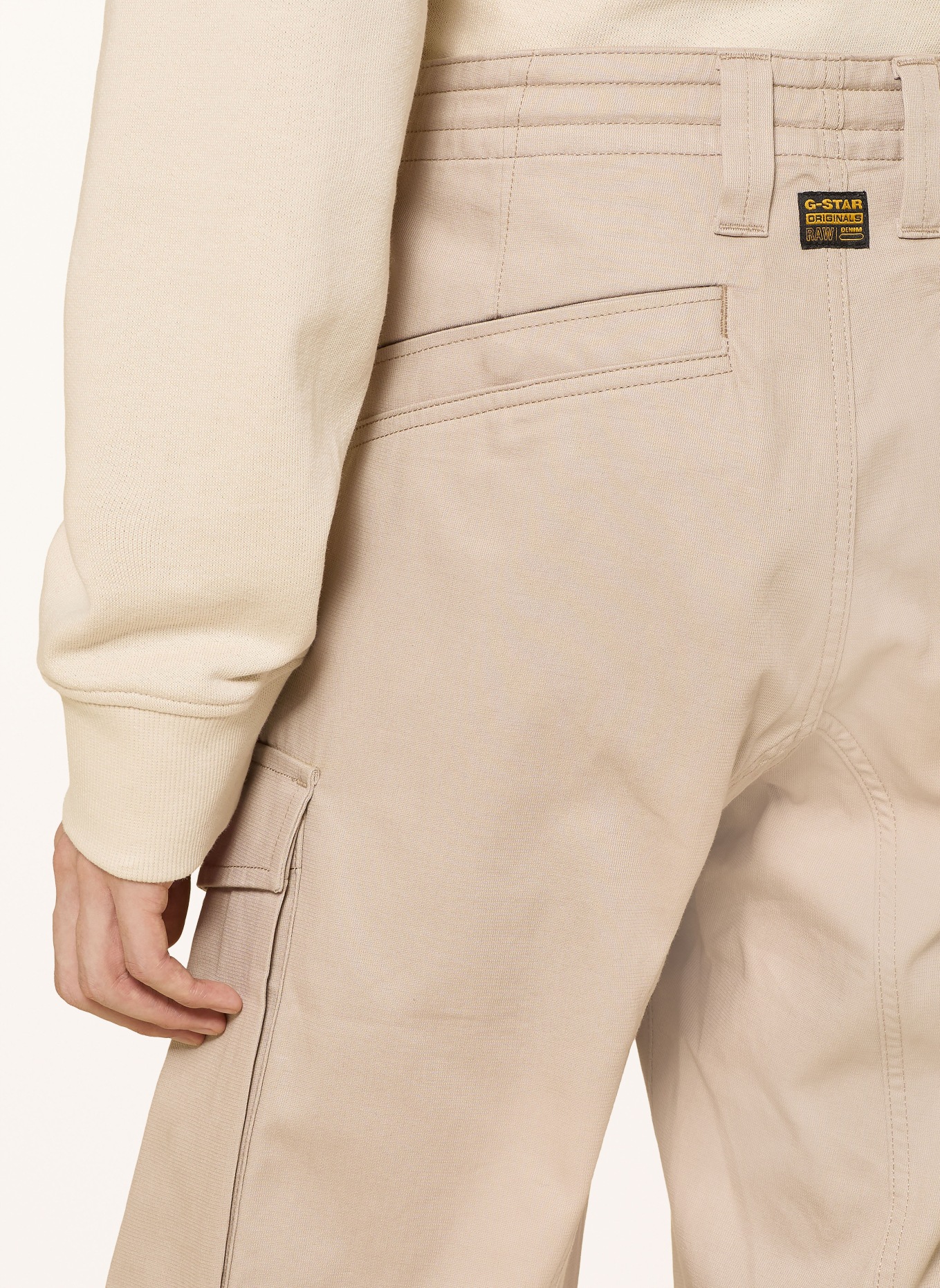 G-Star Cargoshorts Regular Fit: BEIGE