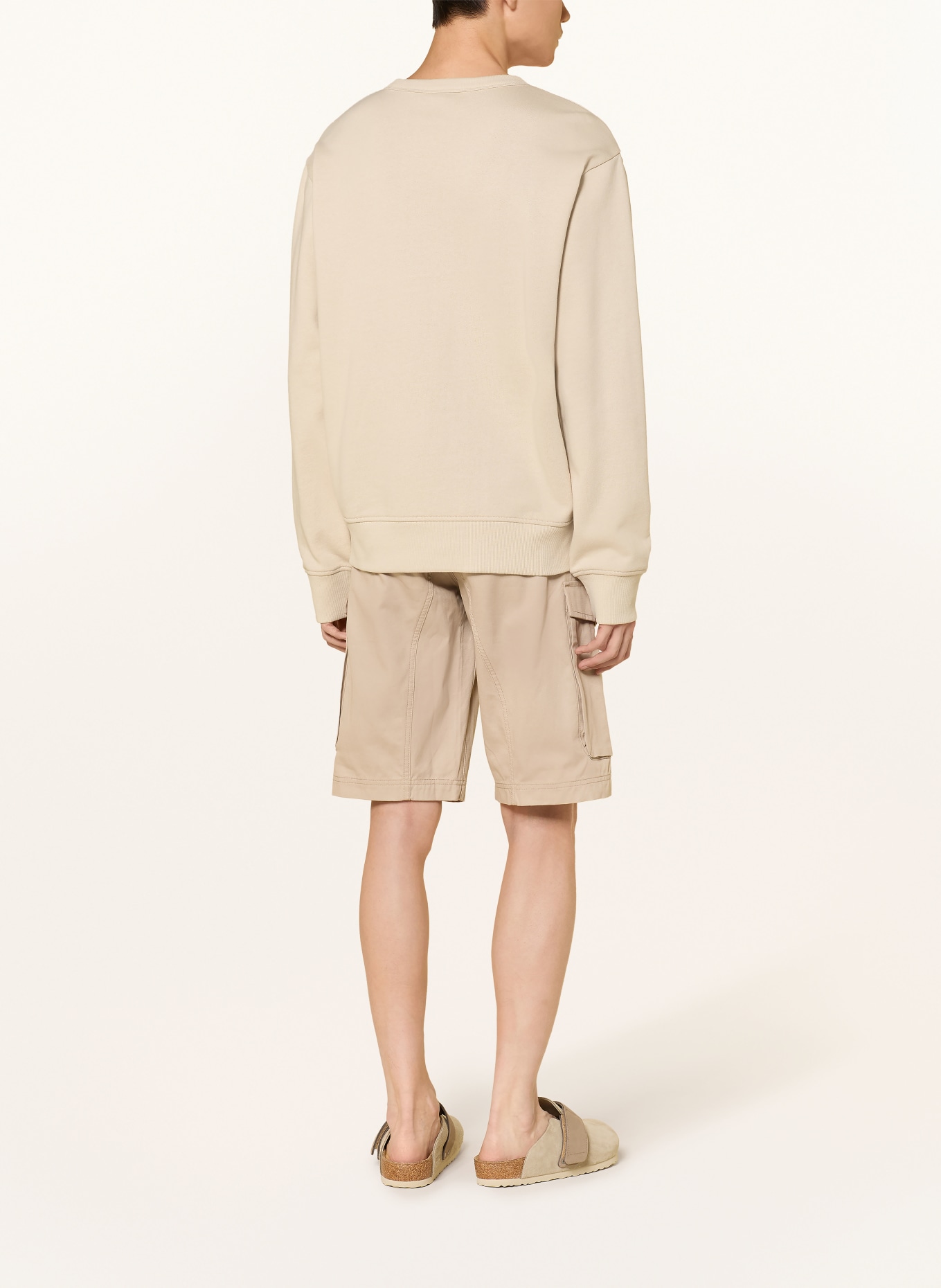 G-Star Sweatshirt: ECRU / HVID