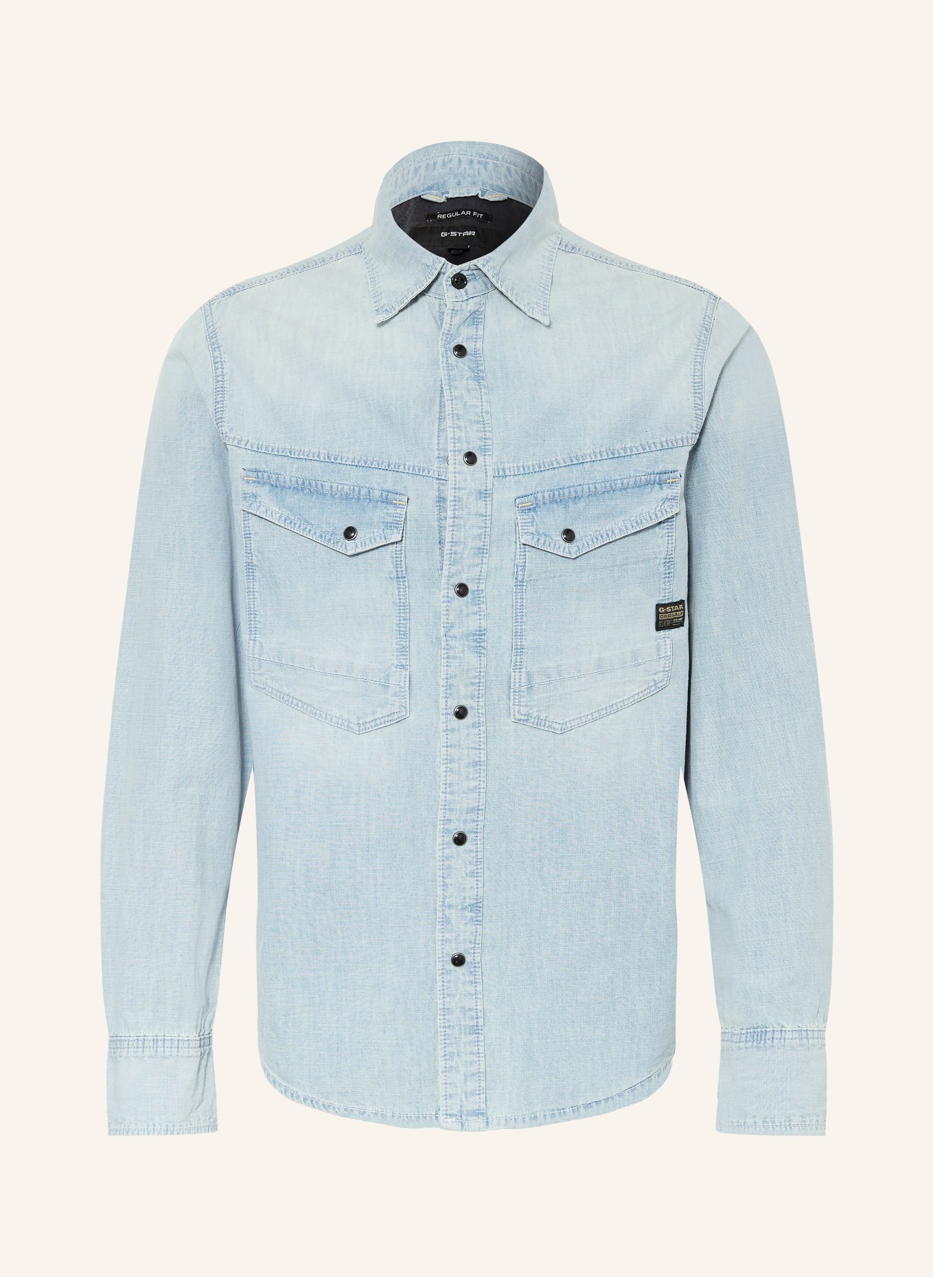 G-Star Koszula jeansowa DAKOTA Regular Fit: JASNONIEBIESKI