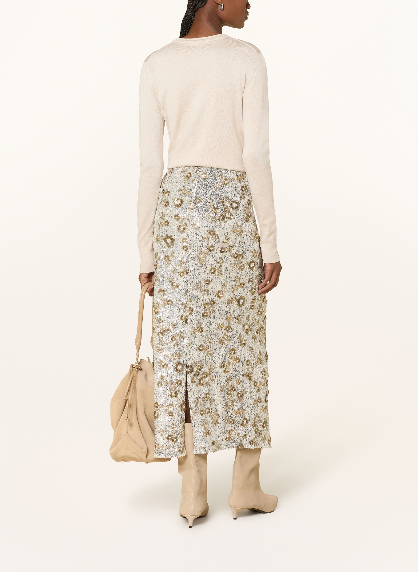 darling harbour Pullover: Sand Melange