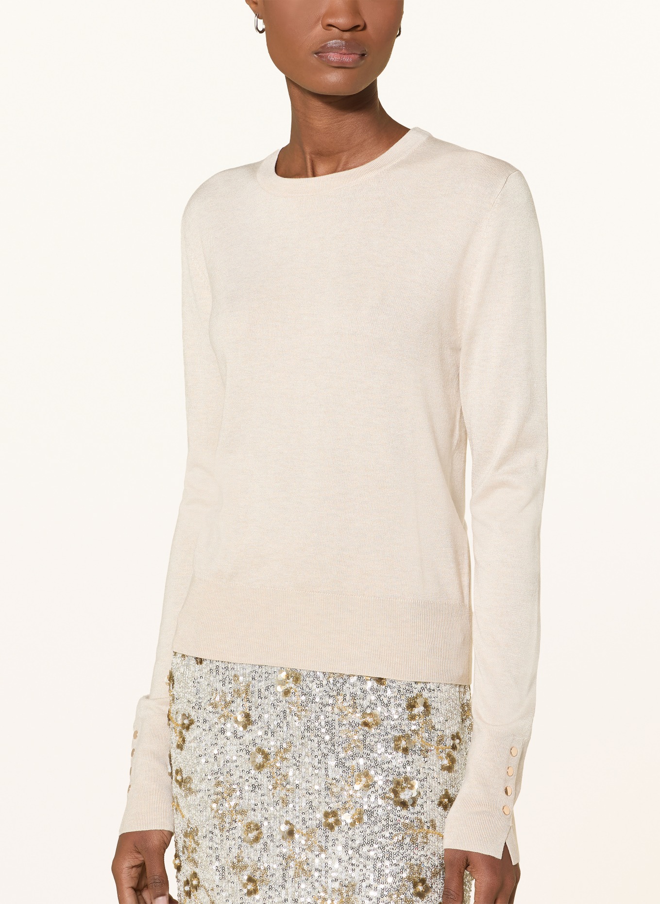darling harbour Pullover: Sand Melange