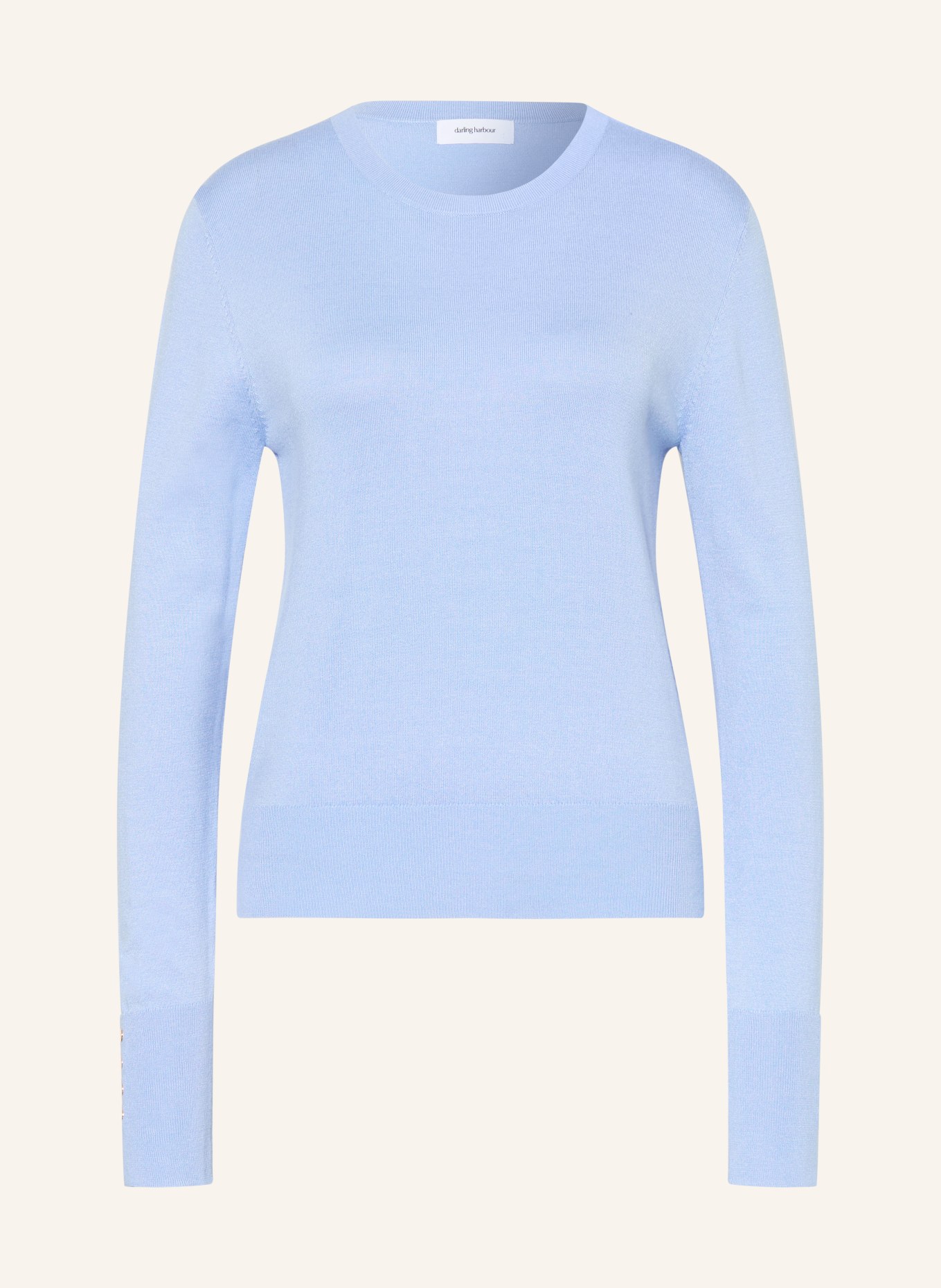 darling harbour Pullover: corn flower blue