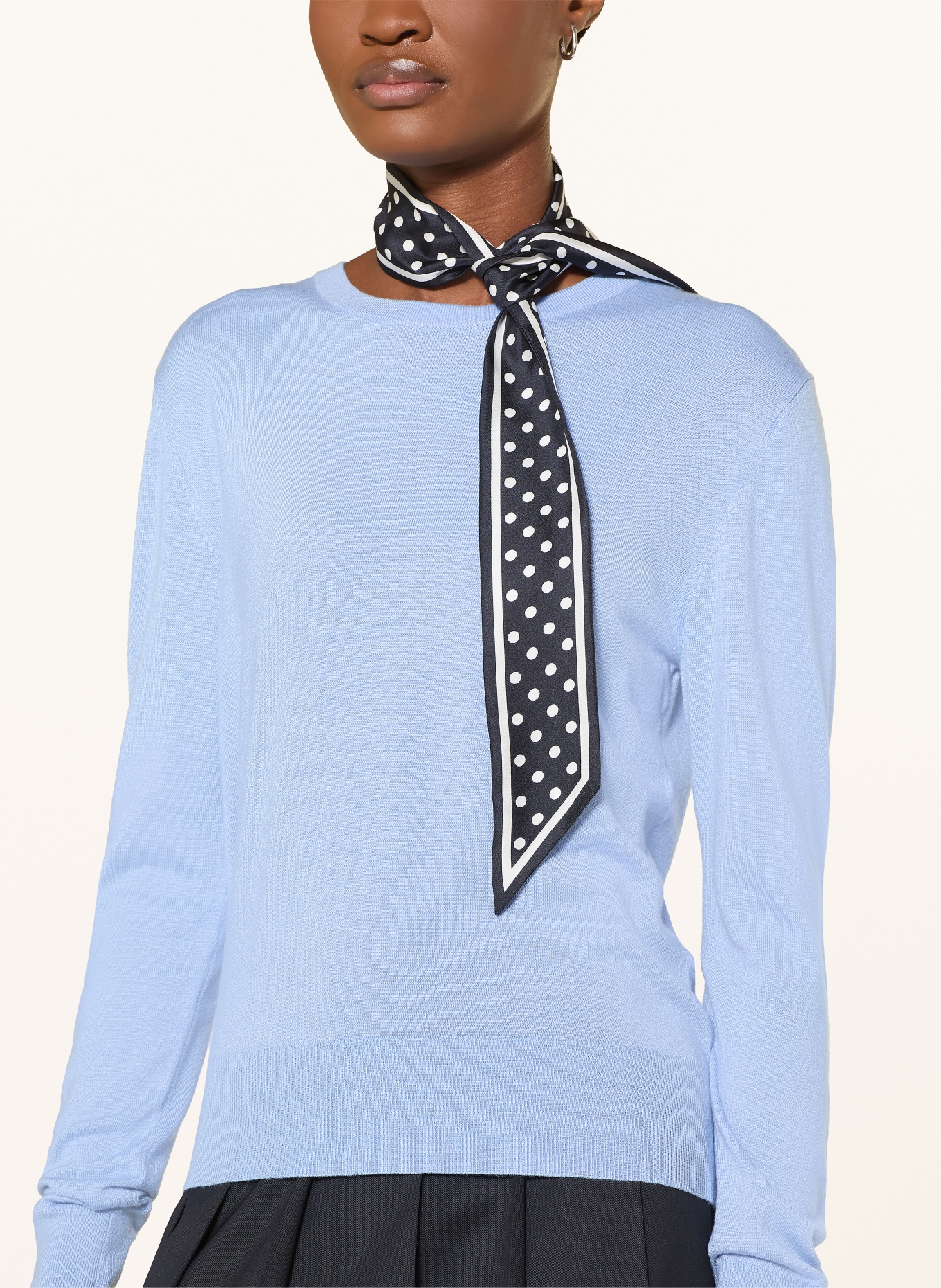 darling harbour Pullover: corn flower blue