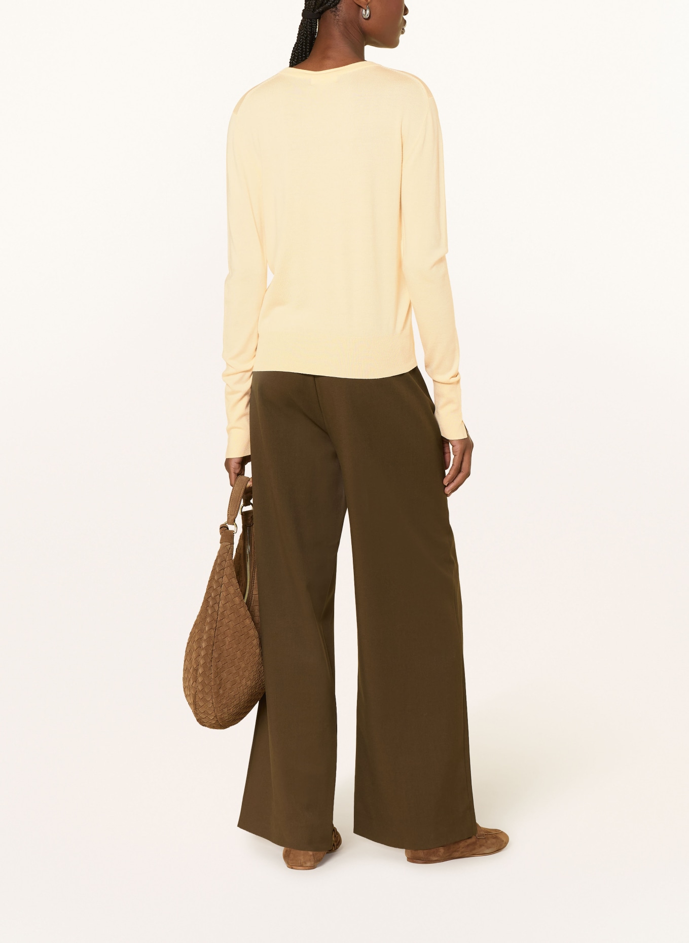 darling harbour Pullover: butter yellow