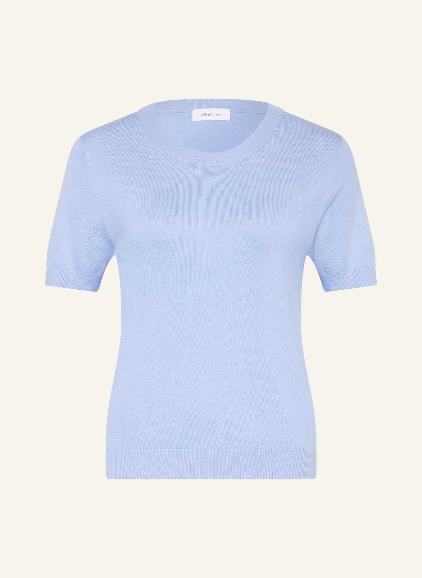 darling harbour Strickshirt: corn flower blue