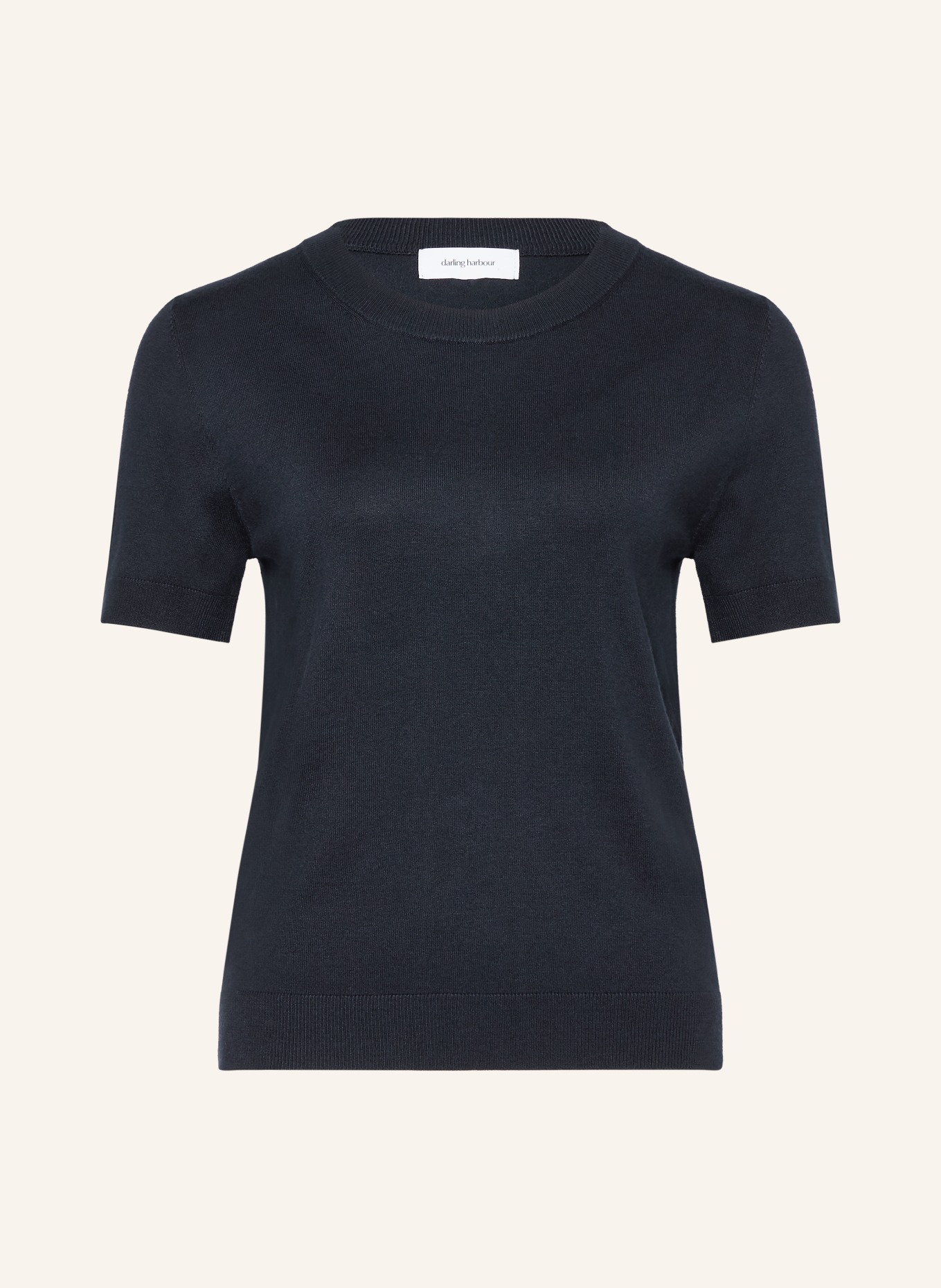 darling harbour knit shirt: NAVY