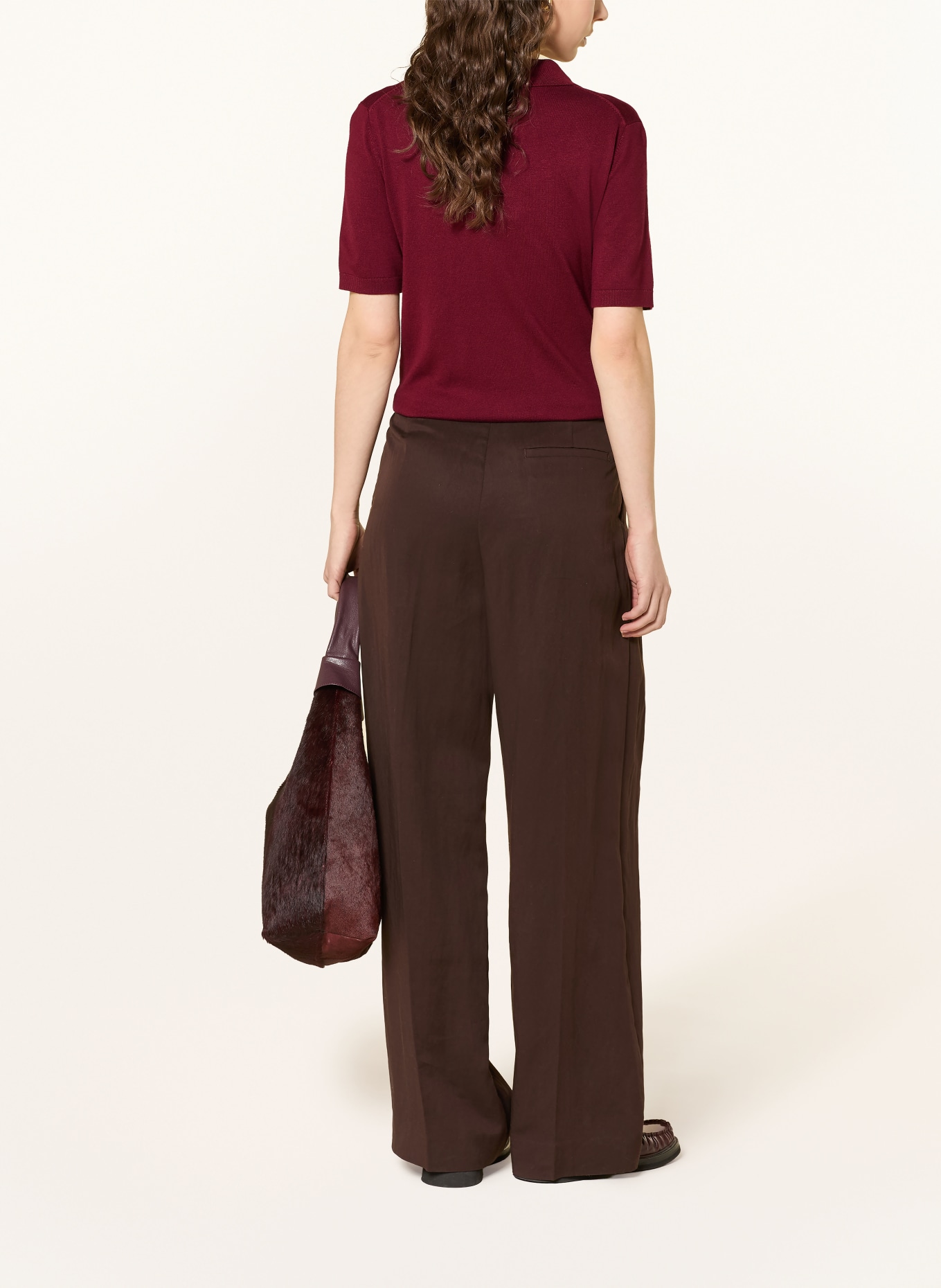 darling harbour Strick-Poloshirt: WINE
