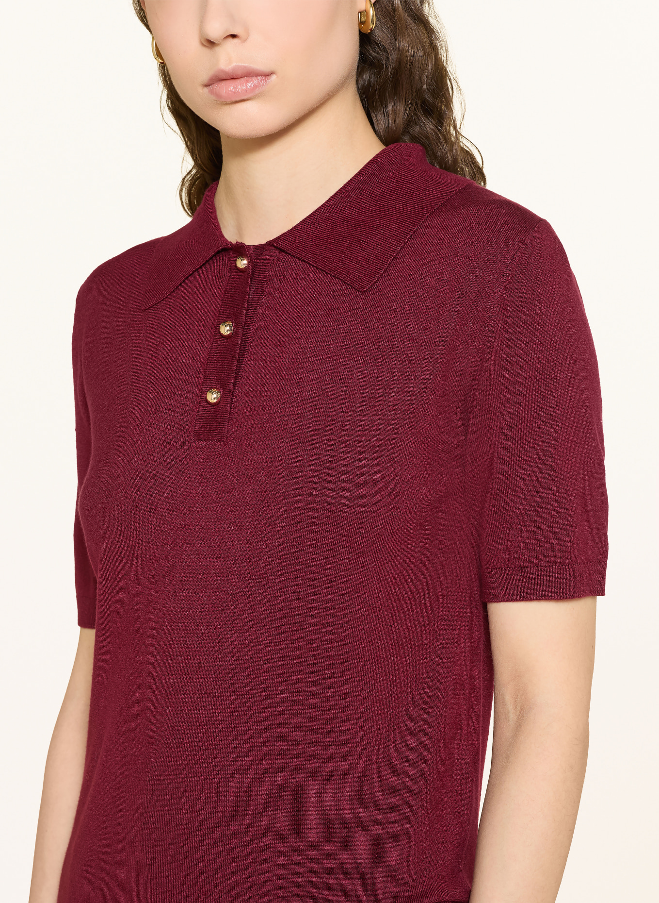 darling harbour Strick-Poloshirt: WINE
