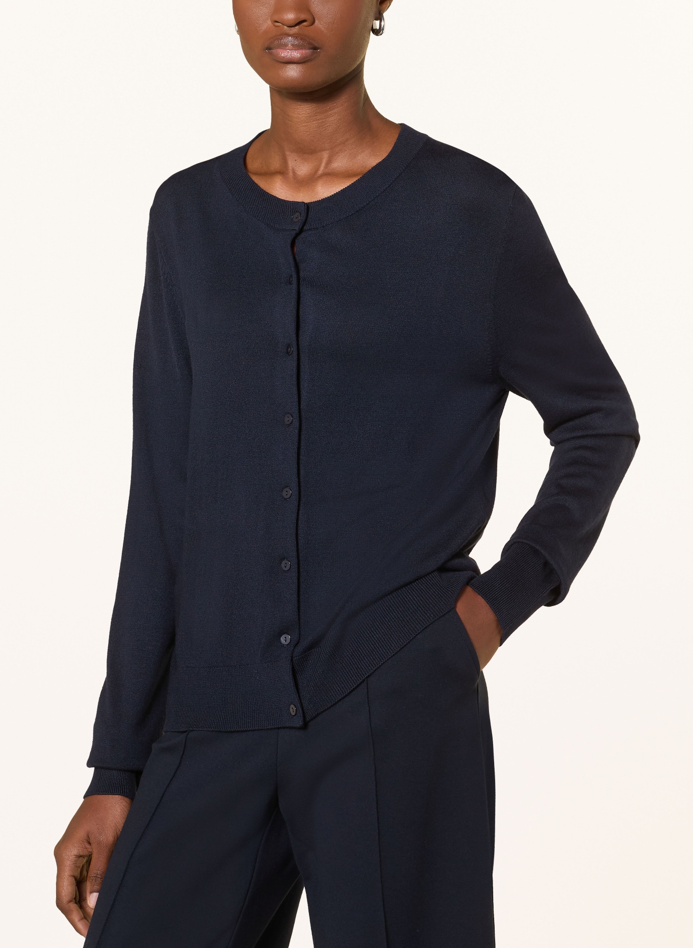 darling harbour cardigan: NAVY
